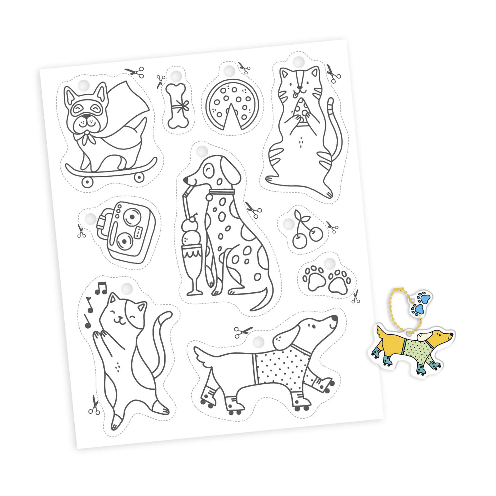 10 Decorations To Make - Cats and Dogs