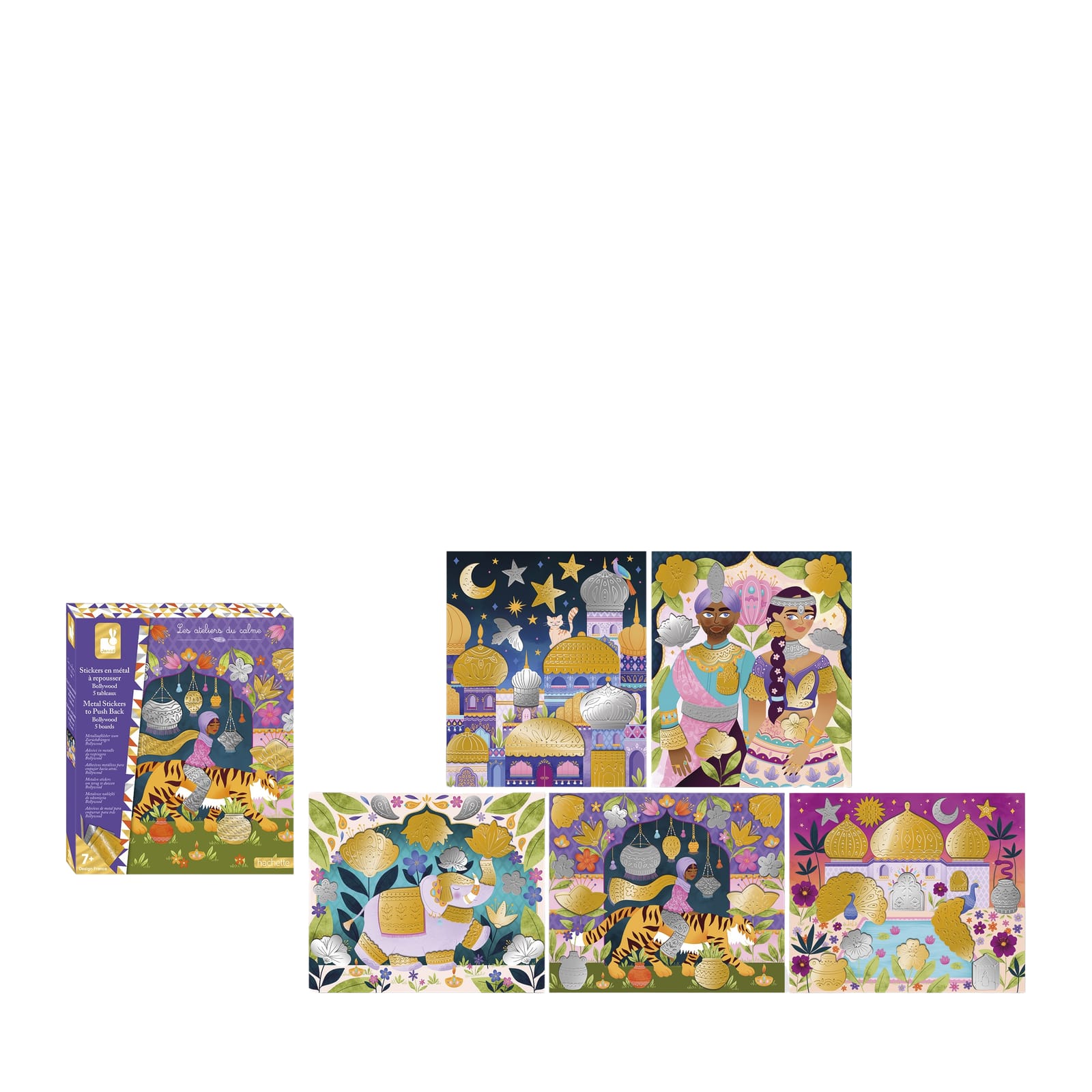 Metal Stickers Craft Set - Bollywood