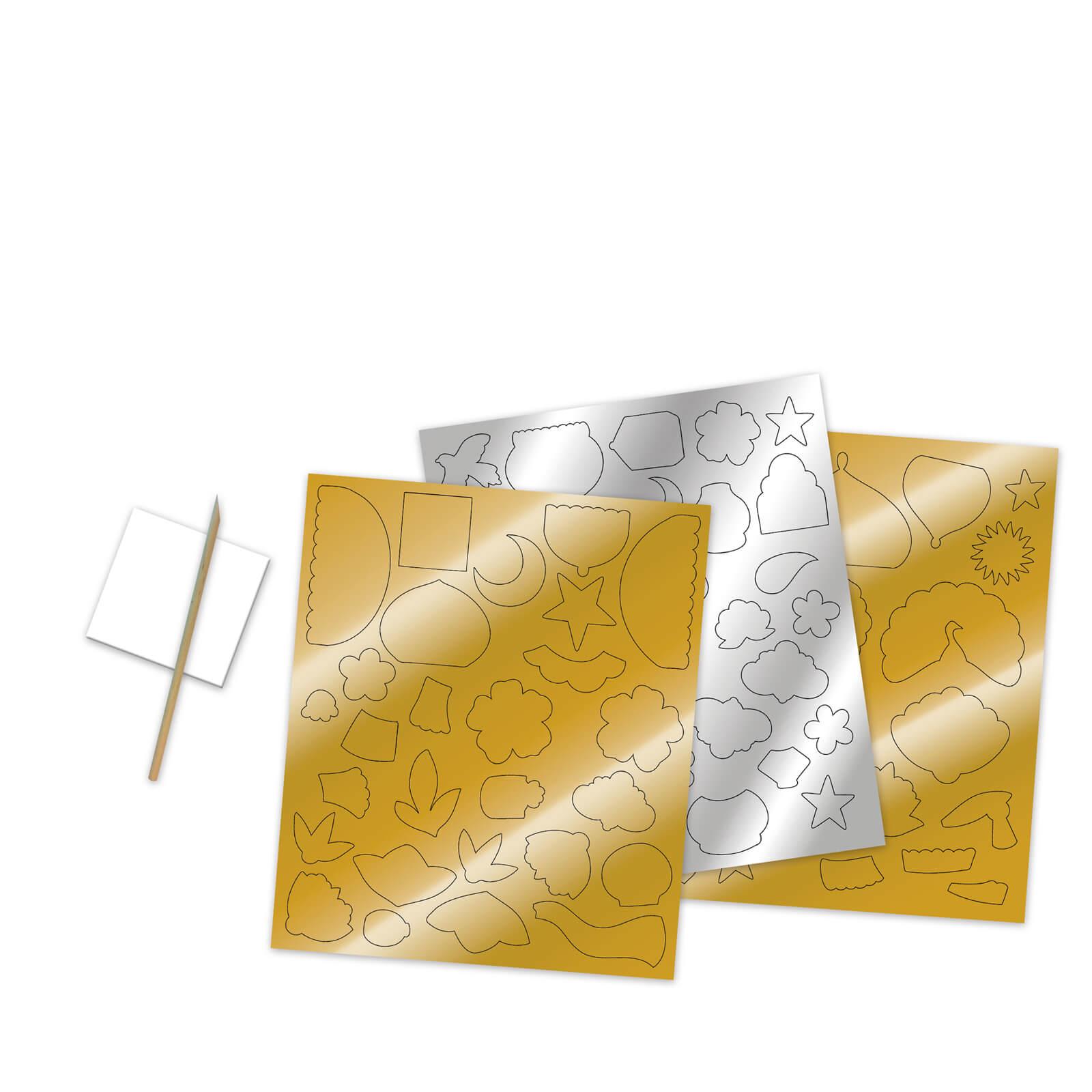 Metal Stickers Craft Set - Bollywood