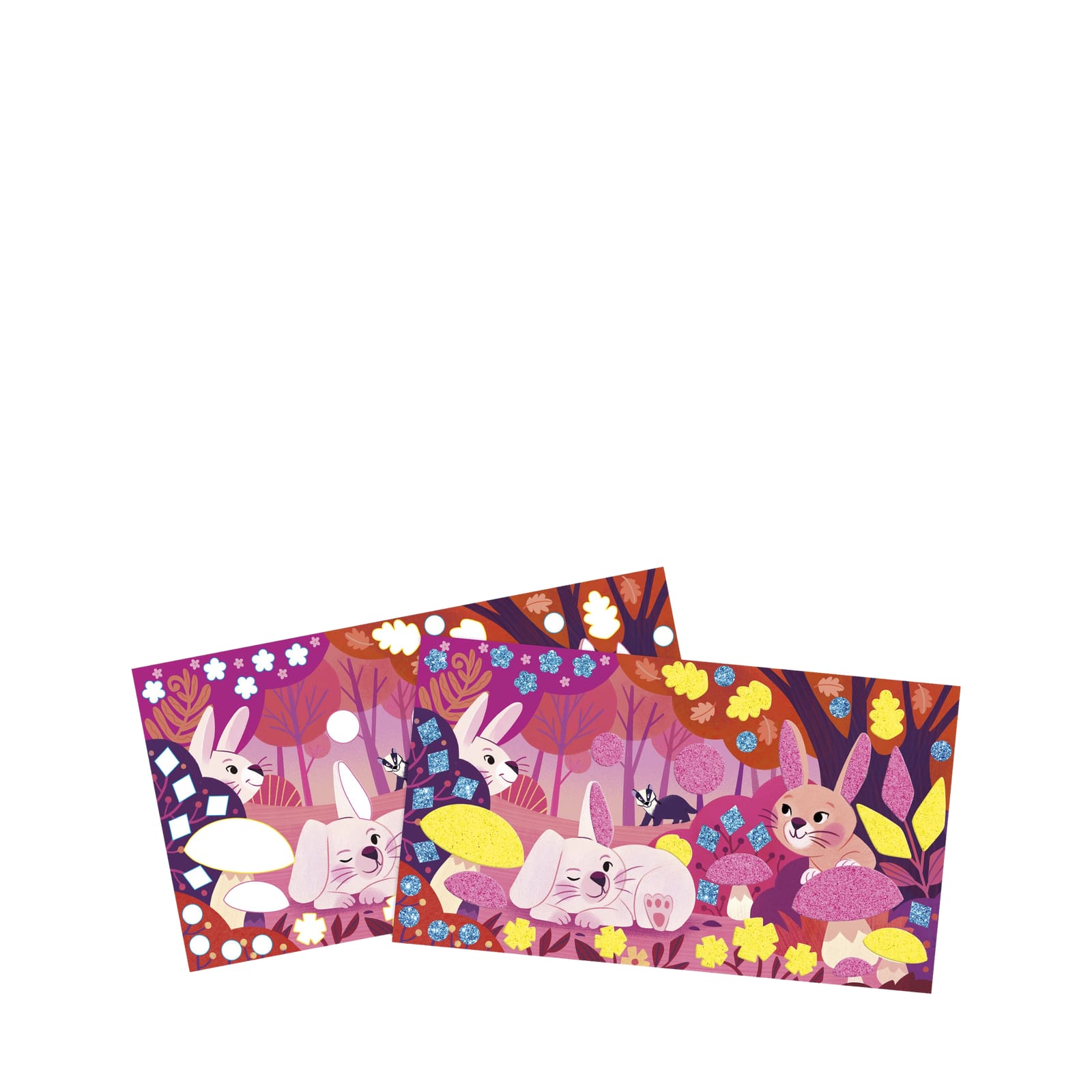 Foam Stickers and Sands Craft Set