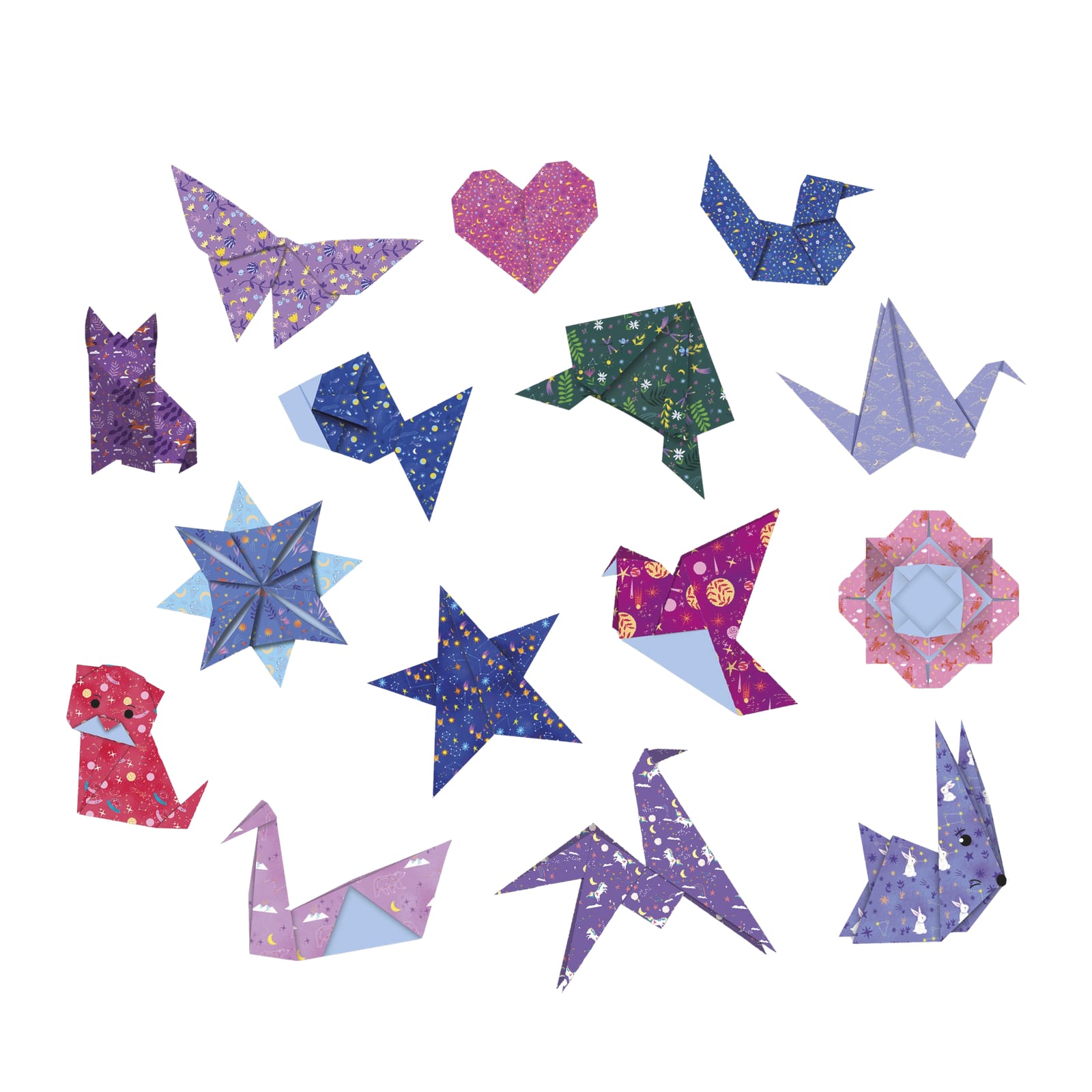 200 Origamis Craft Set - Constellations