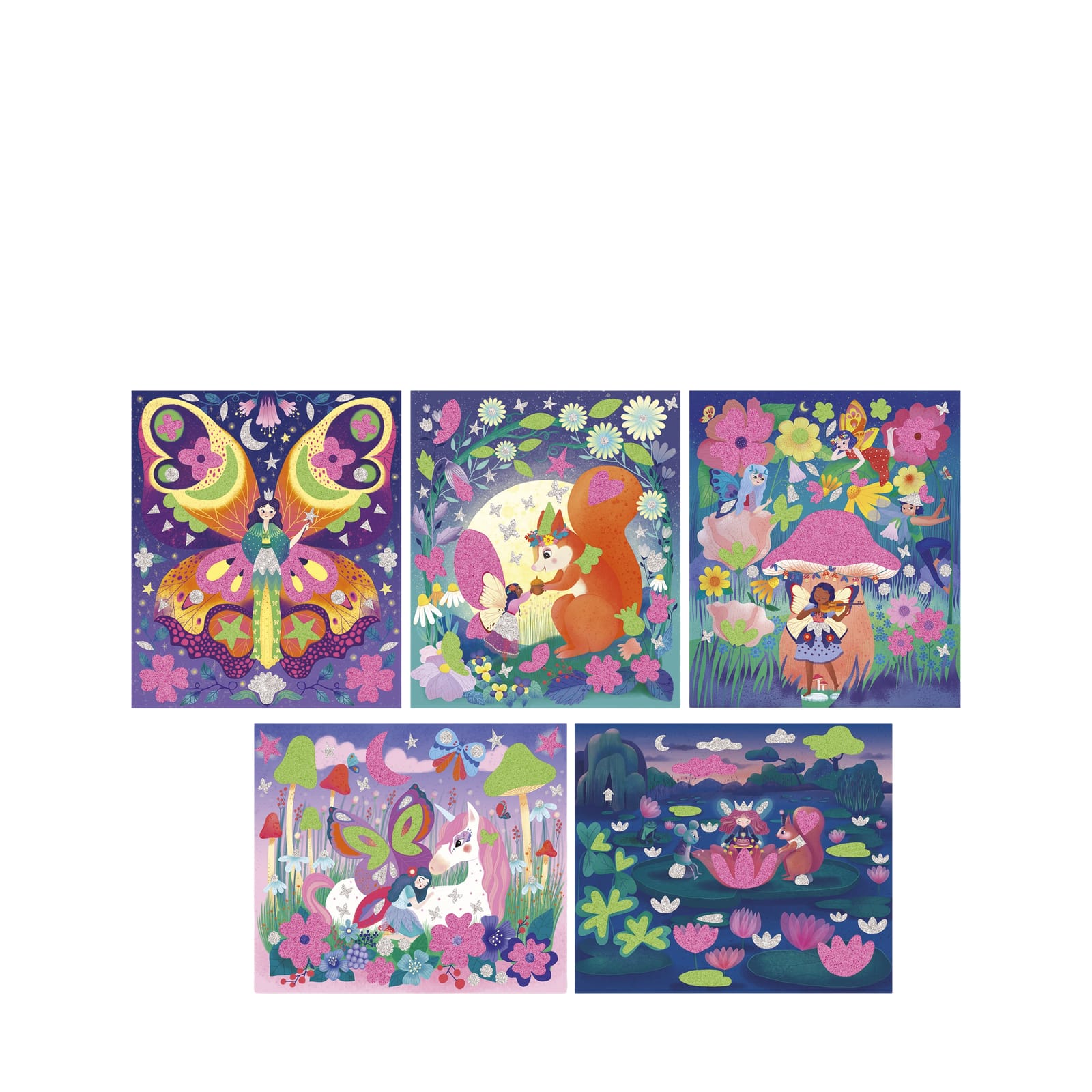 Foam Stickers Craft Set - Magic Fairies