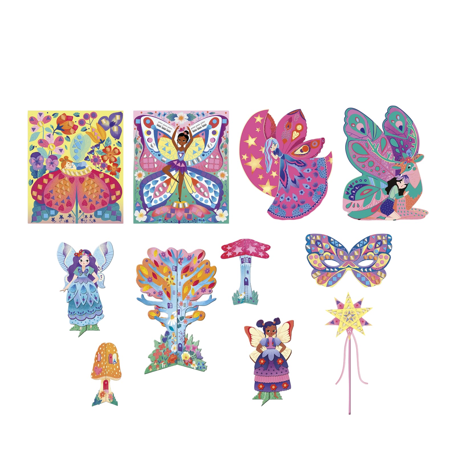 11 Multi Activities Craft Set - Magic Fairies