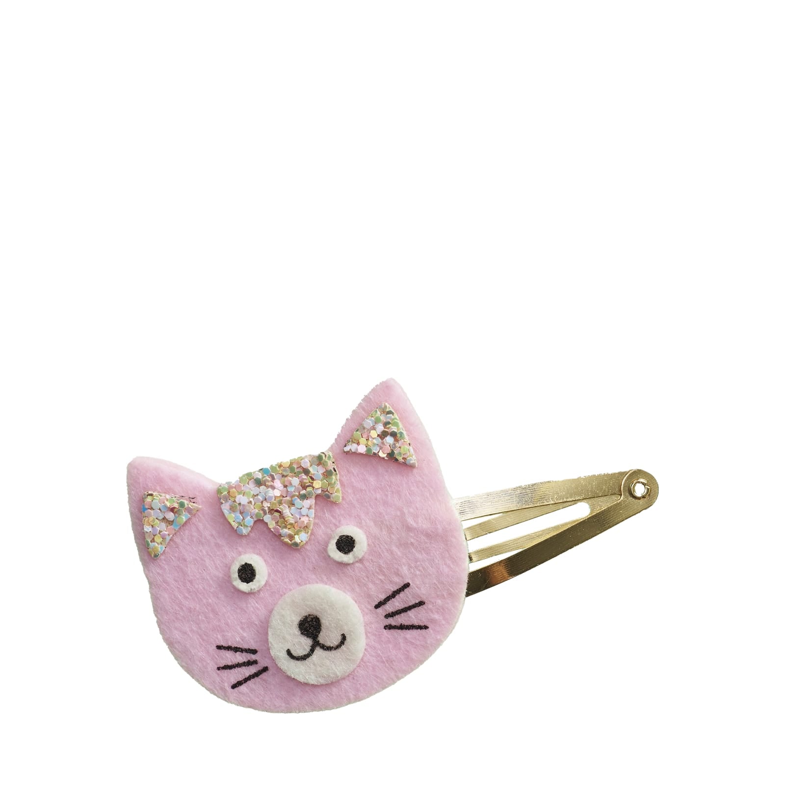 6 Glitter Hair Clips Craft Set - Little Pets