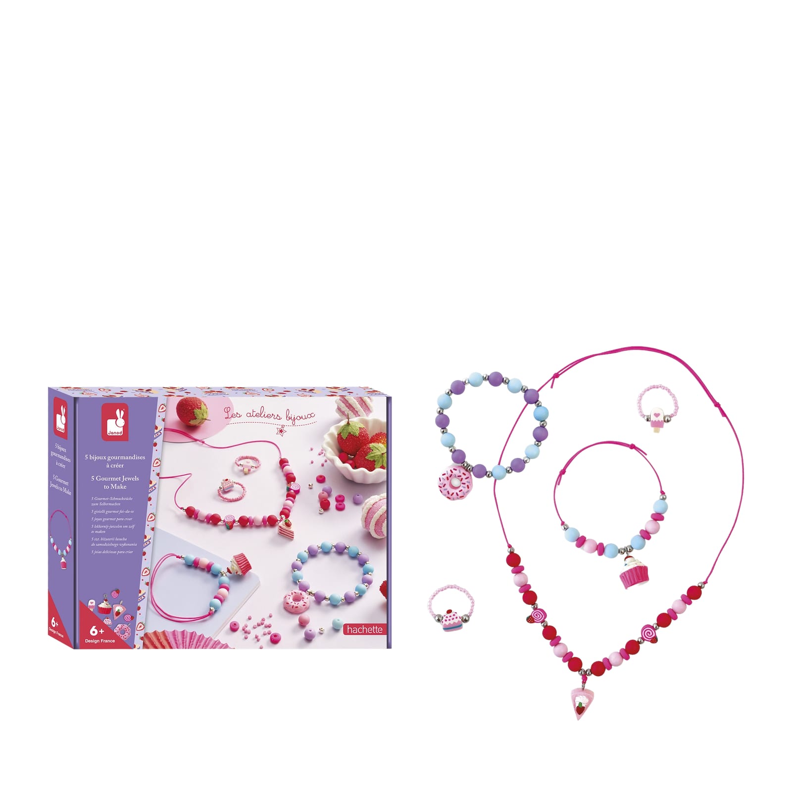 5 Pieces of Jewellery Craft Set - Gourmet Jewels