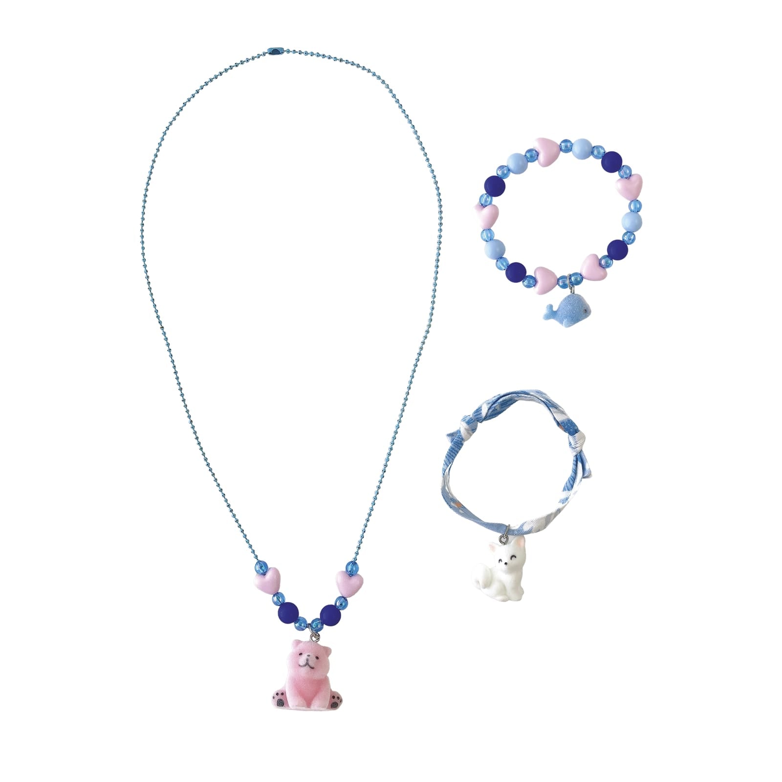 3 Pieces of Jewellery Craft Set - Small Animals