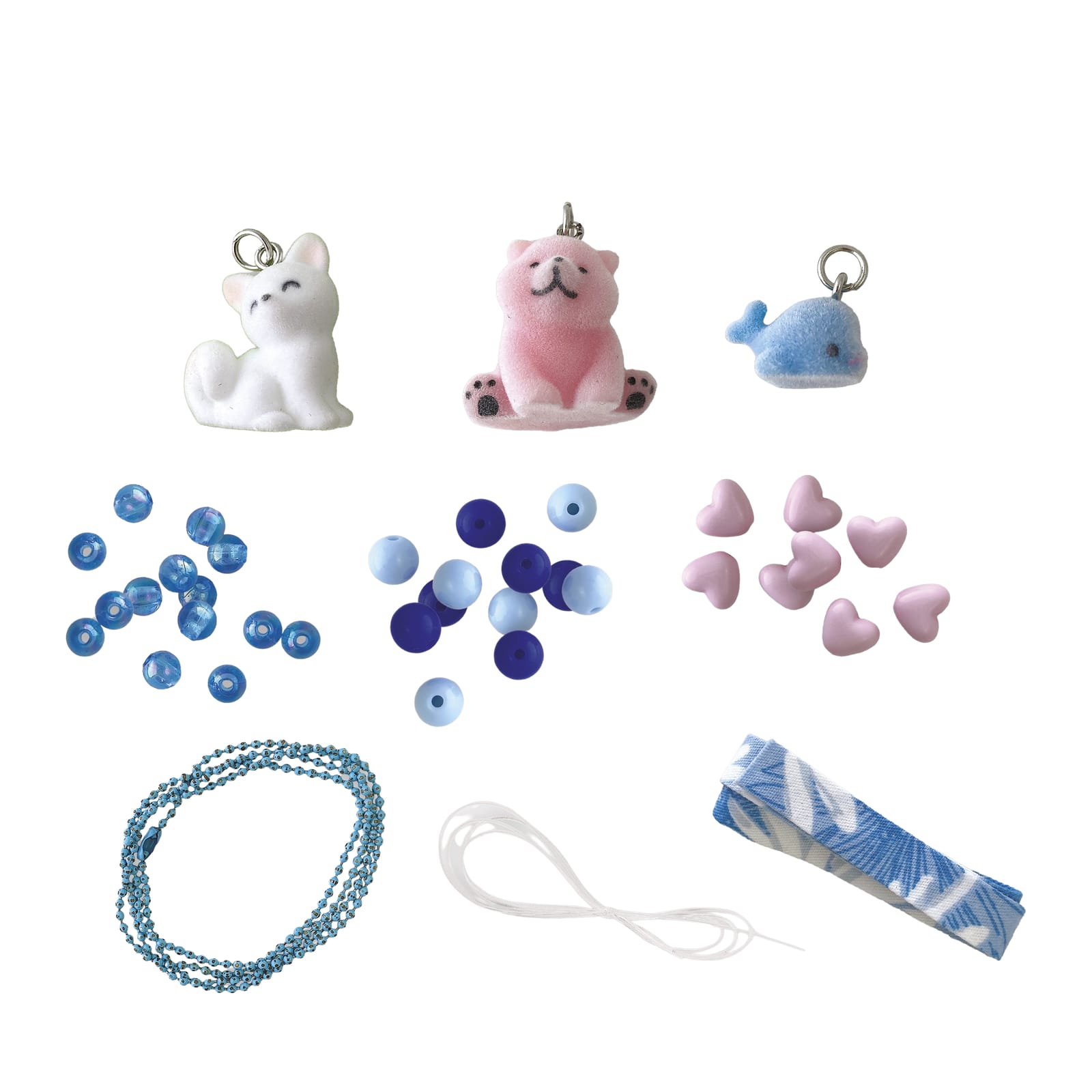 3 Pieces of Jewellery Craft Set - Small Animals