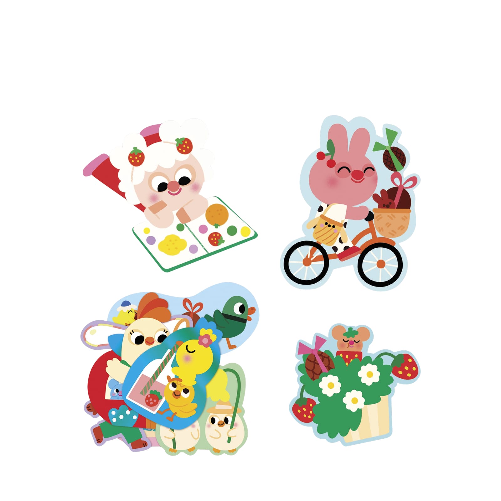50 Big Stickers - Spring