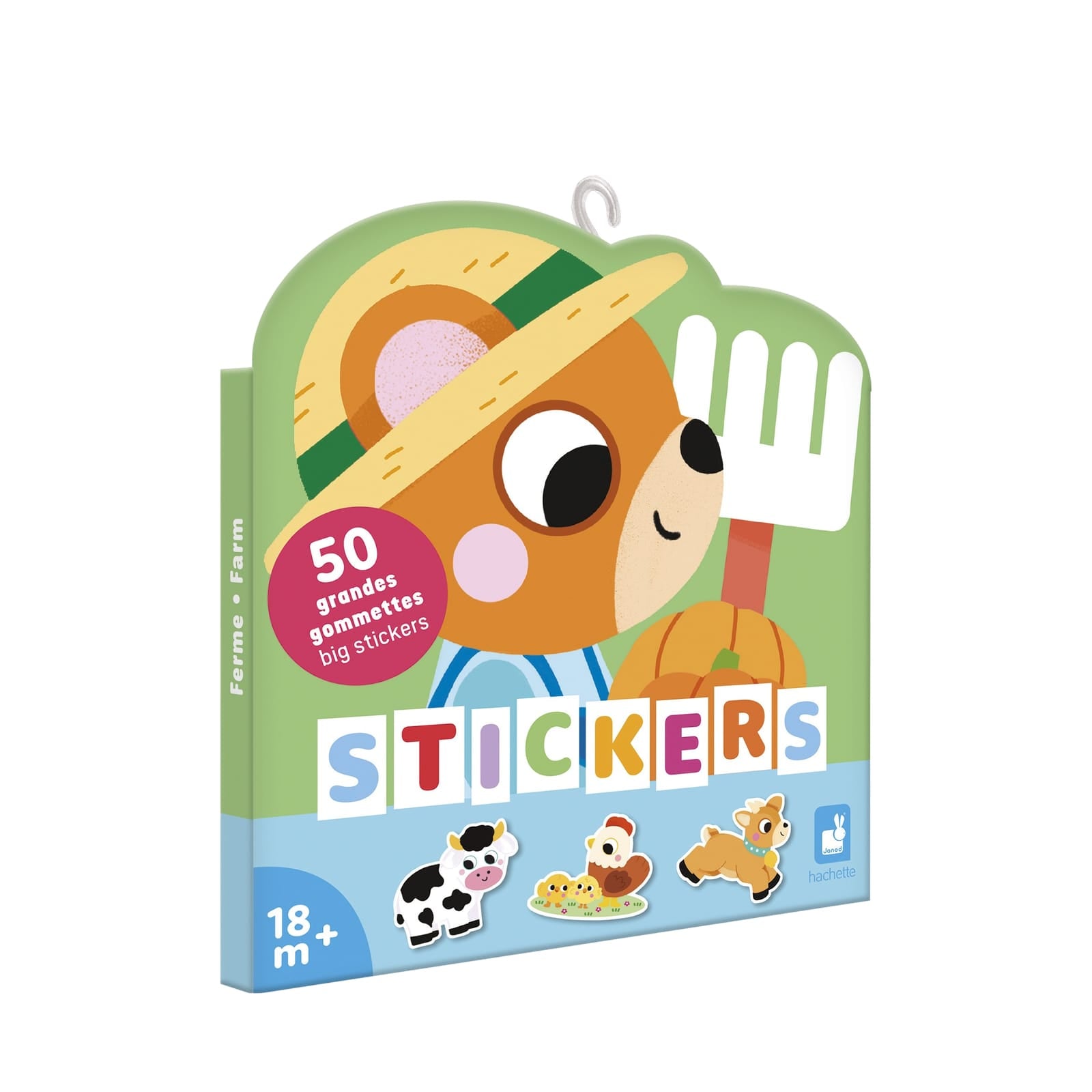50 Big Stickers - Farm Animals