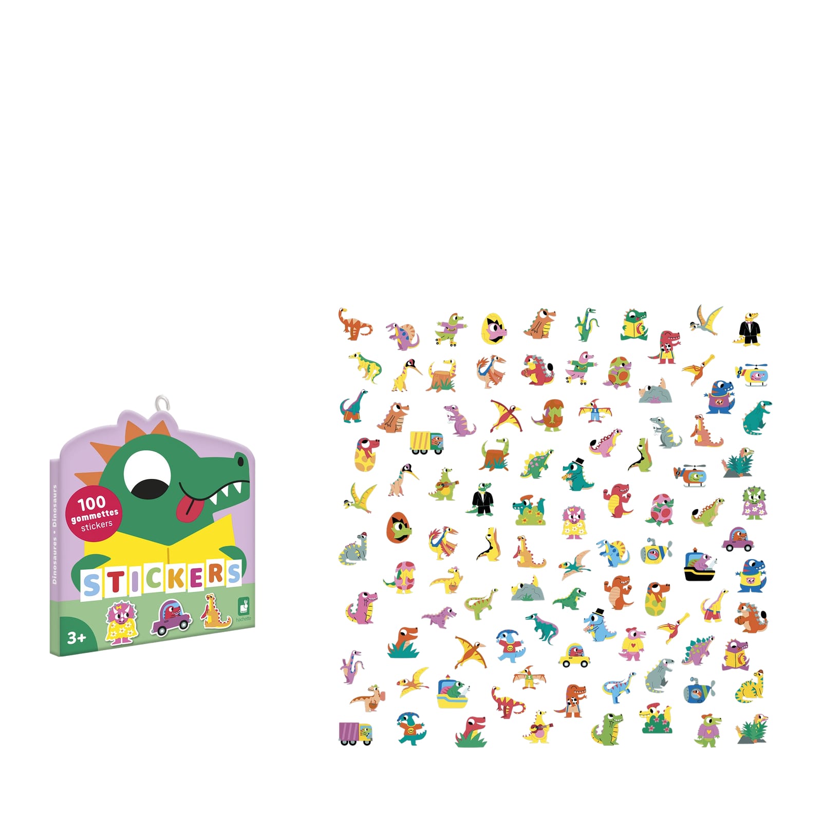 100 Stickers - Dinosaurs