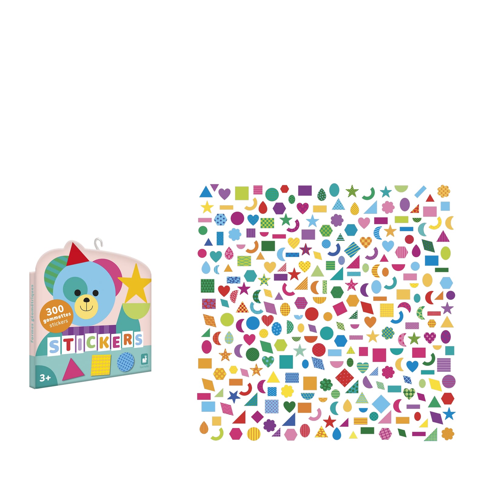300 Stickers - Geometric Shapes
