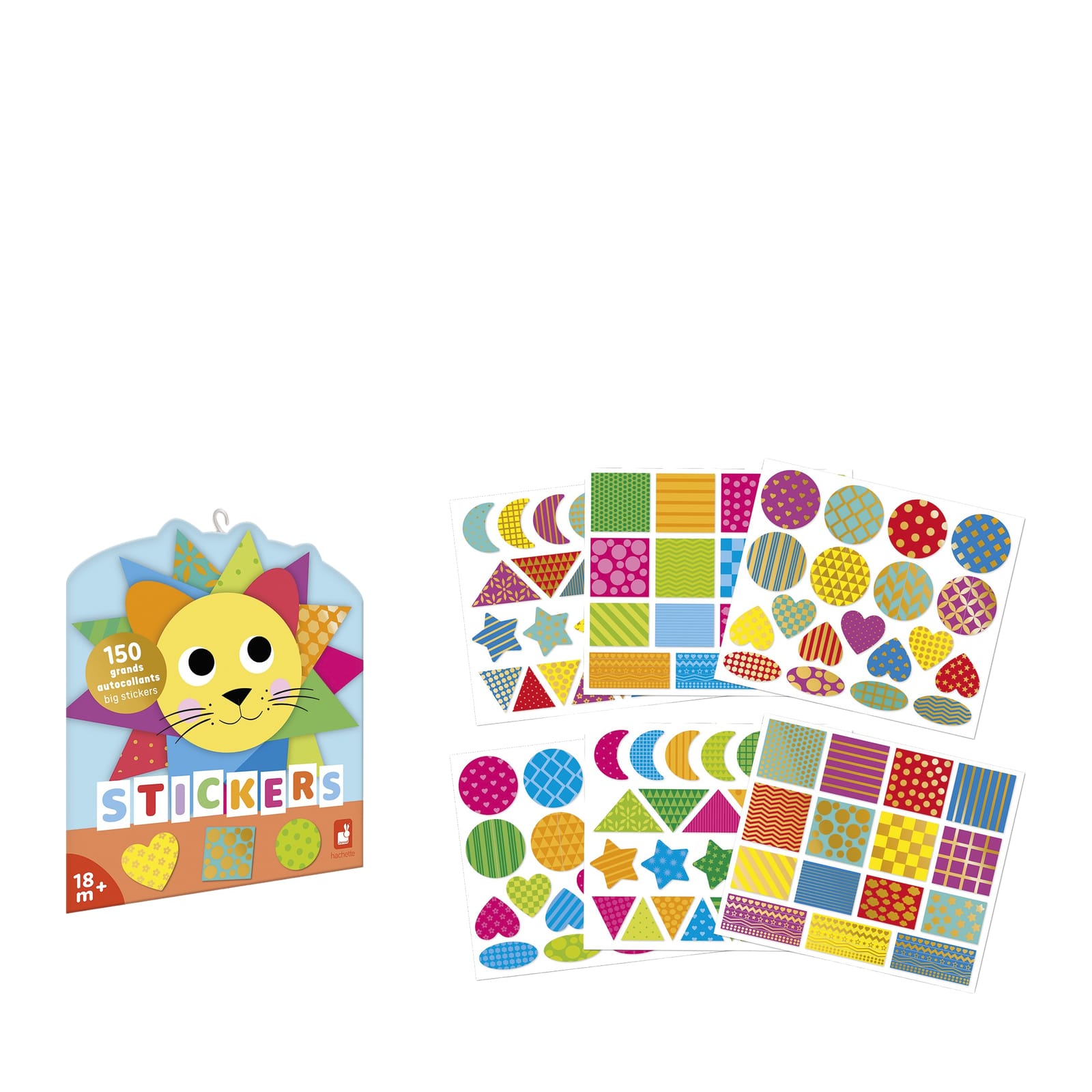 150 Stickers - Geometric Shapes