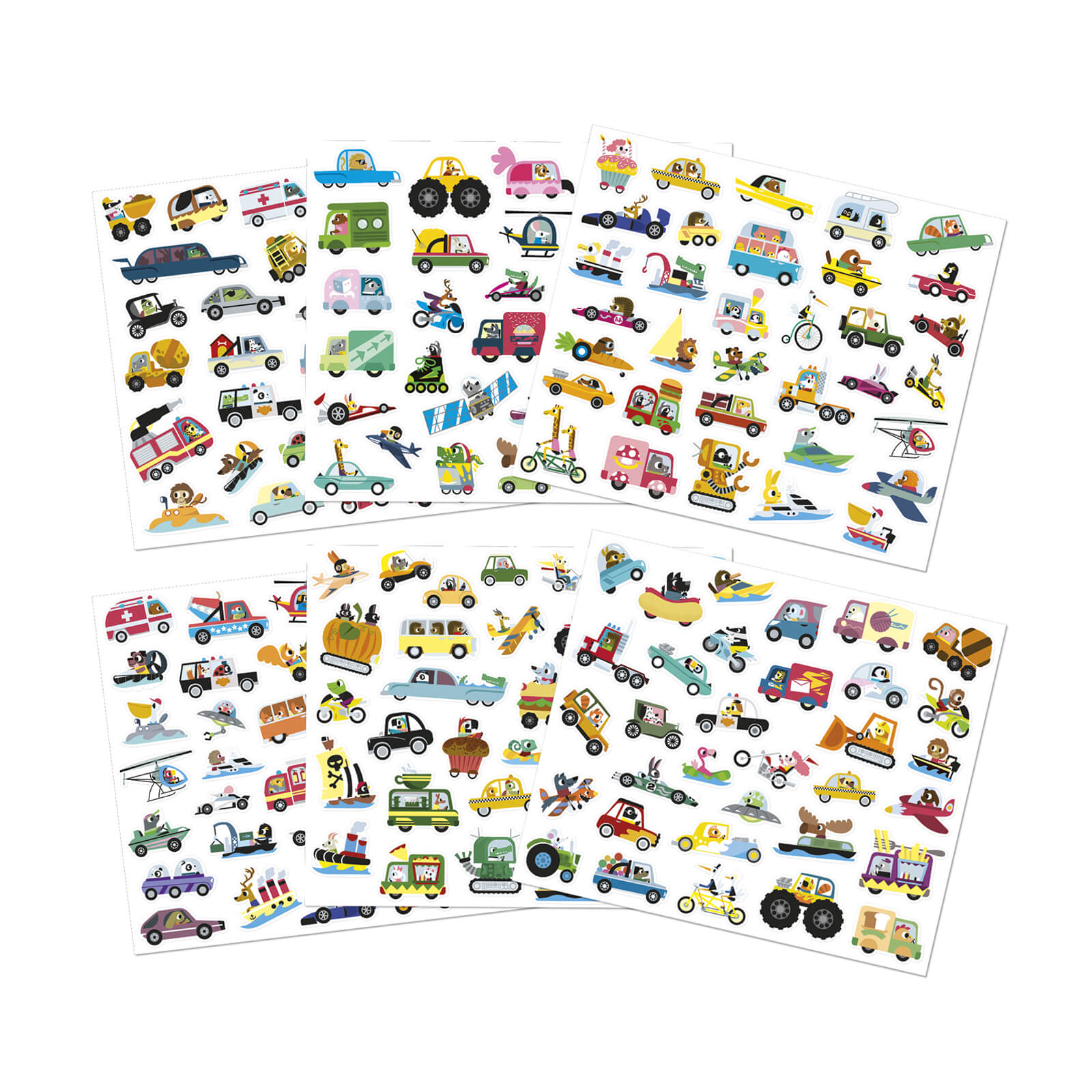 200 Stickers - Vehicles