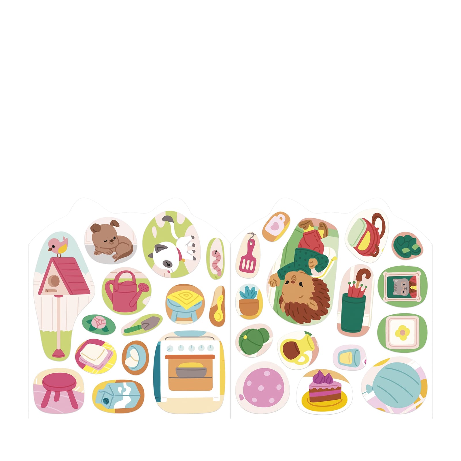 Stickers Book - The House