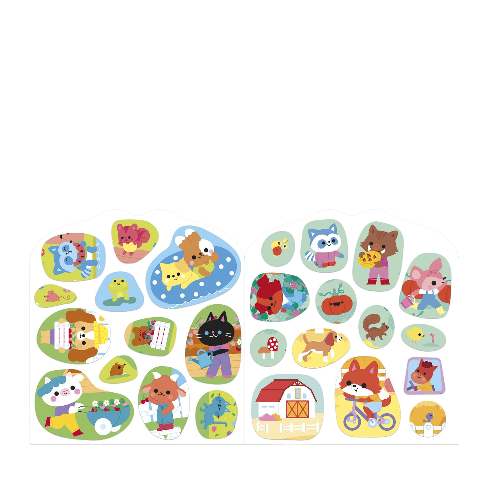 Stickers Book - The Countryside