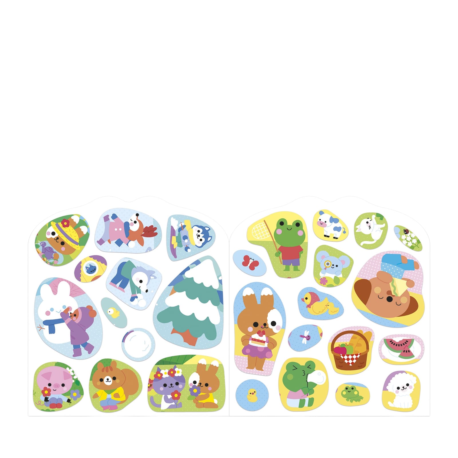 Stickers Book - The Countryside