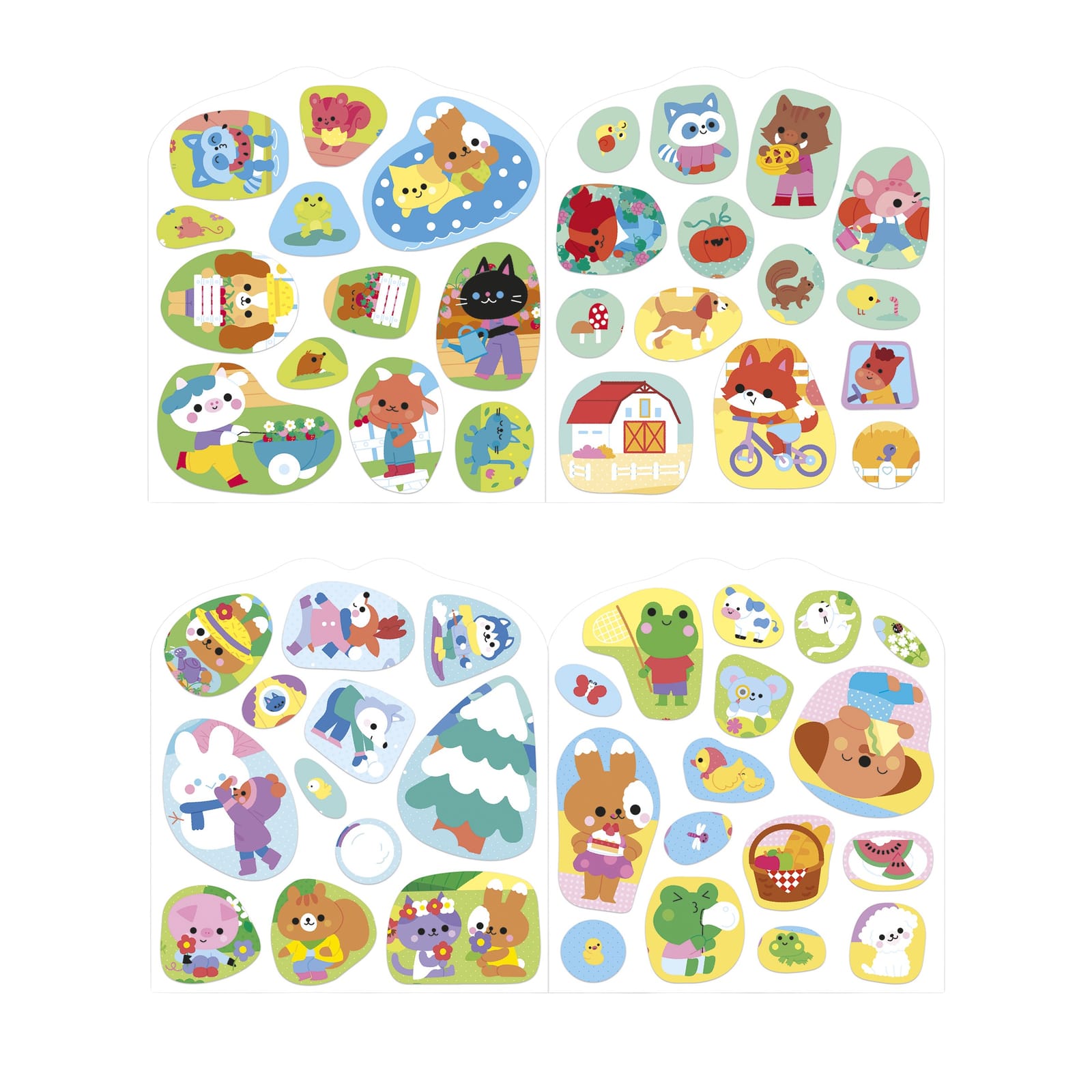 Stickers Book - The Countryside