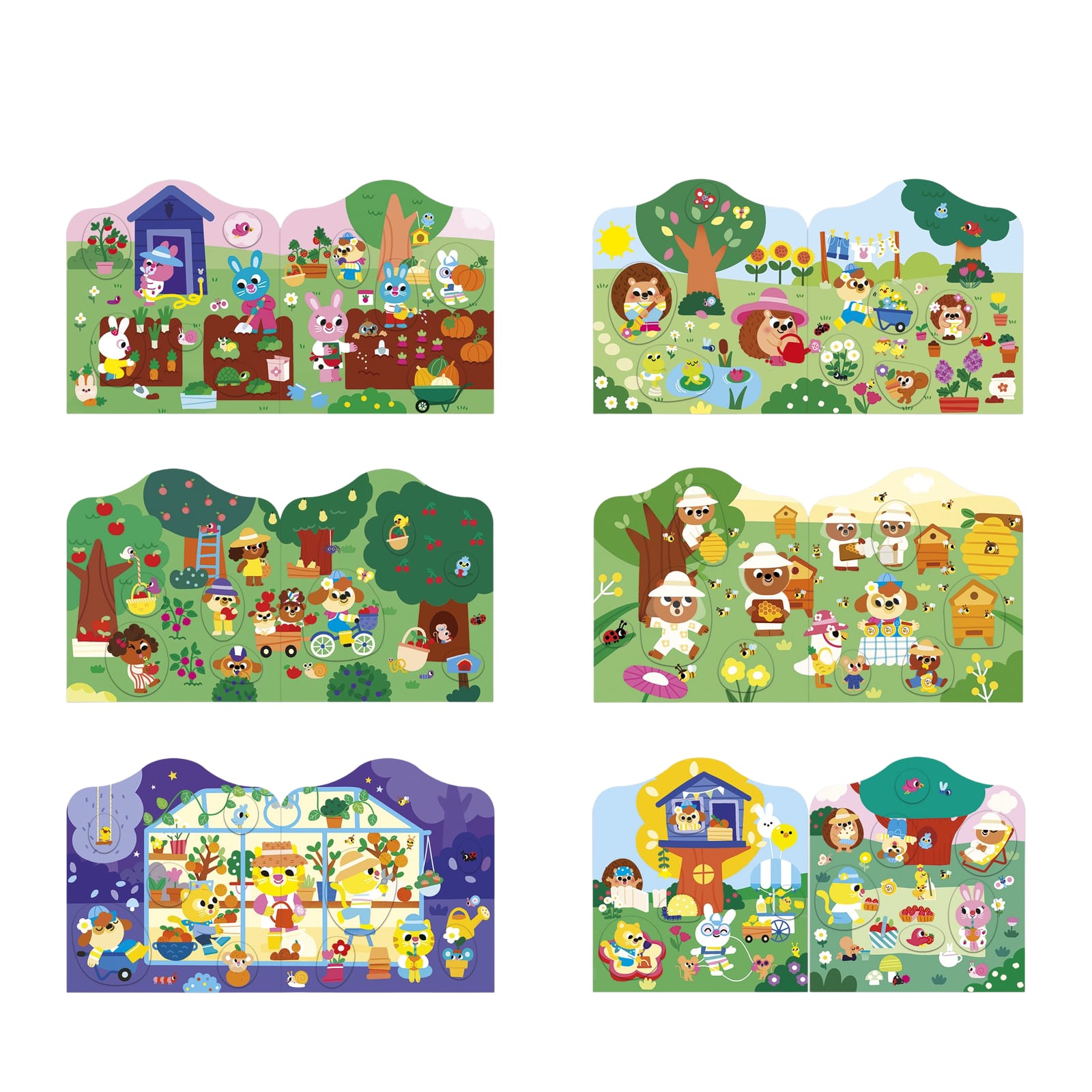 Stickers Book - The Garden