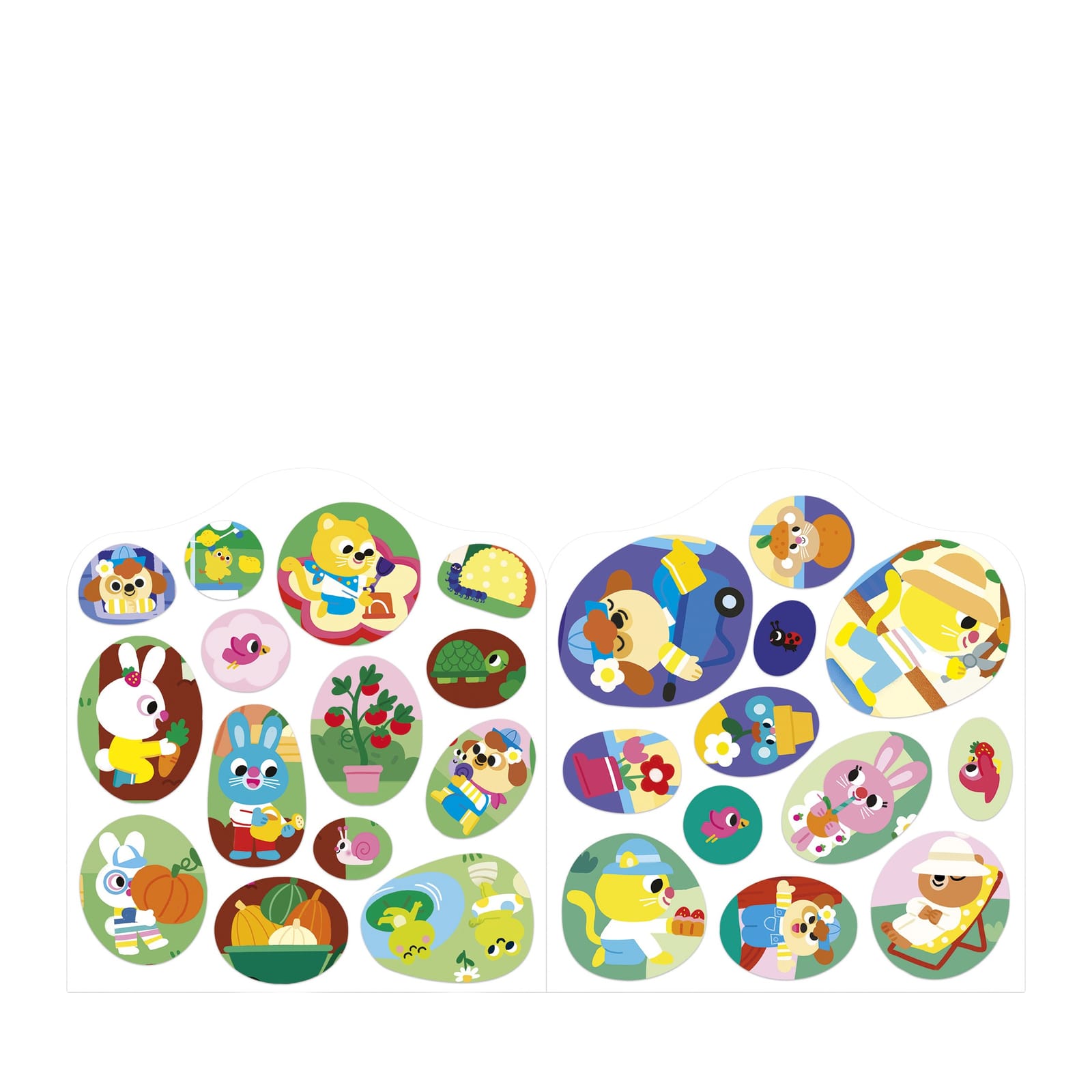 Stickers Book - The Garden