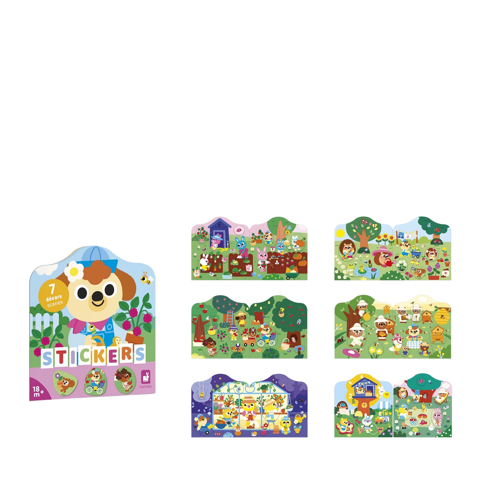 Stickers Book - The Garden