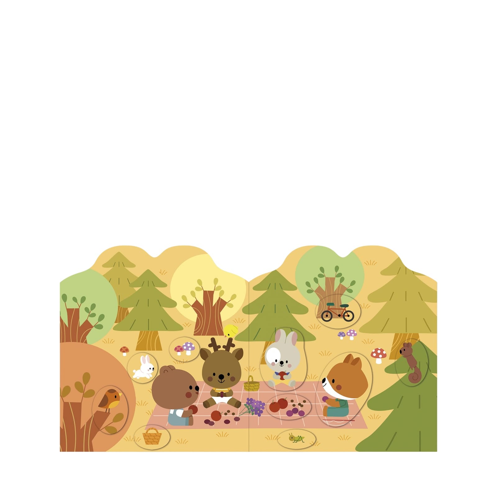 Stickers Book - The Forest
