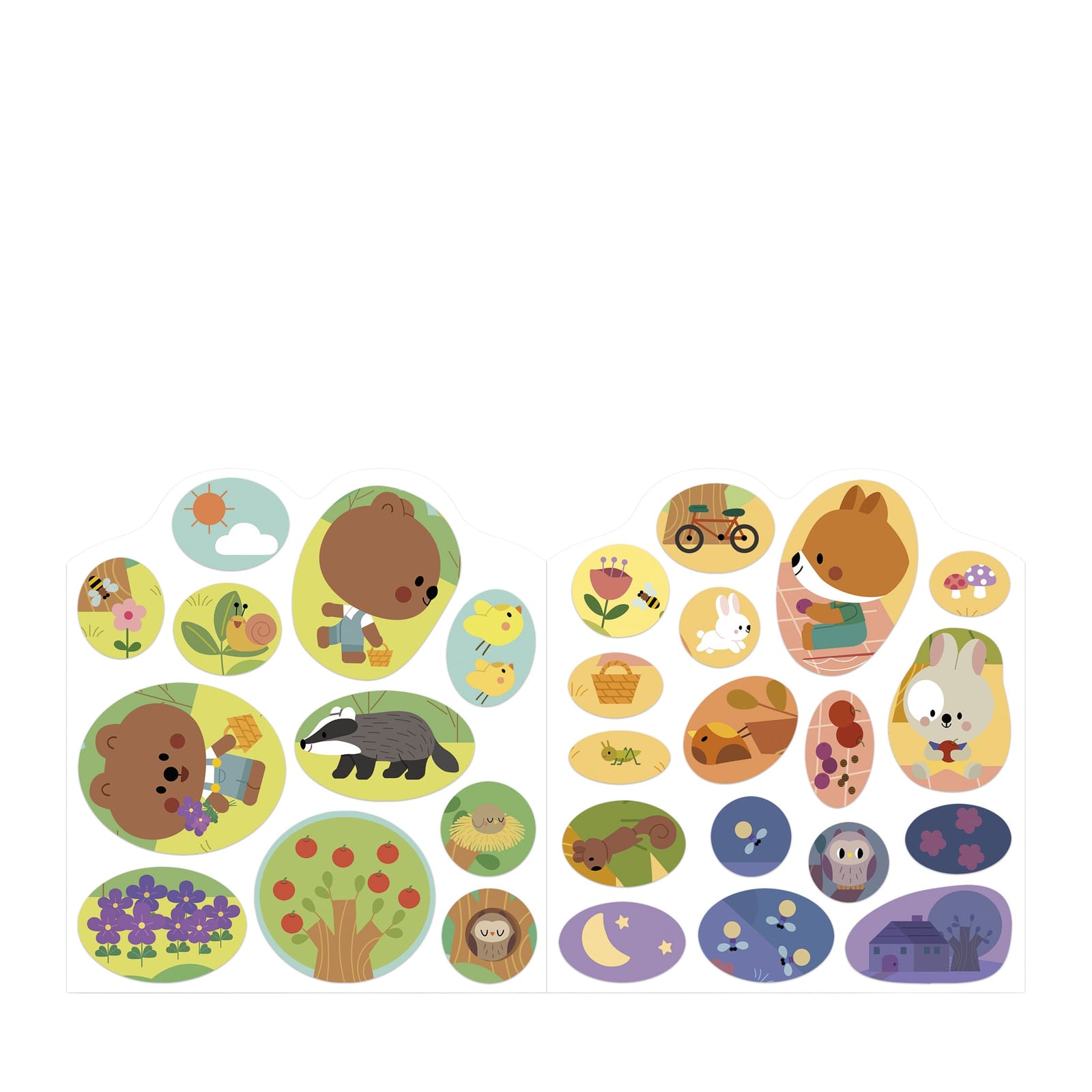 Stickers Book - The Forest