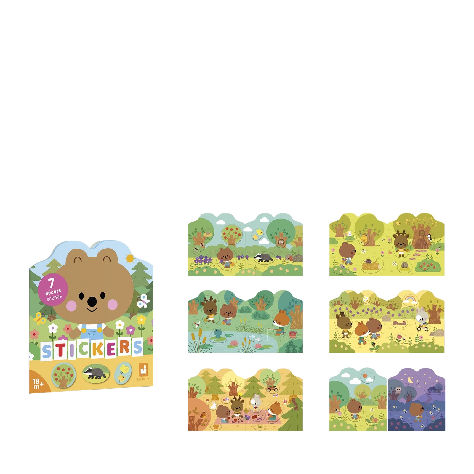 Stickers Book - The Forest