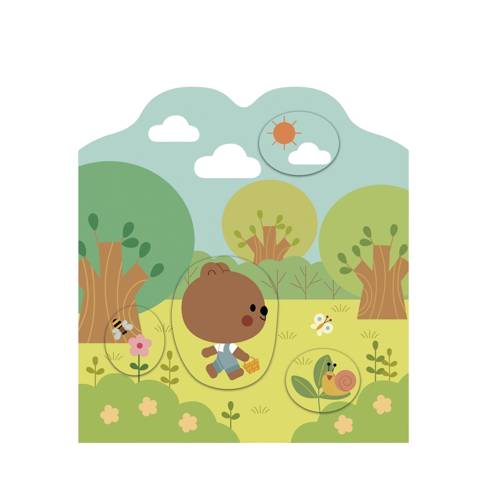 Stickers Book - The Forest