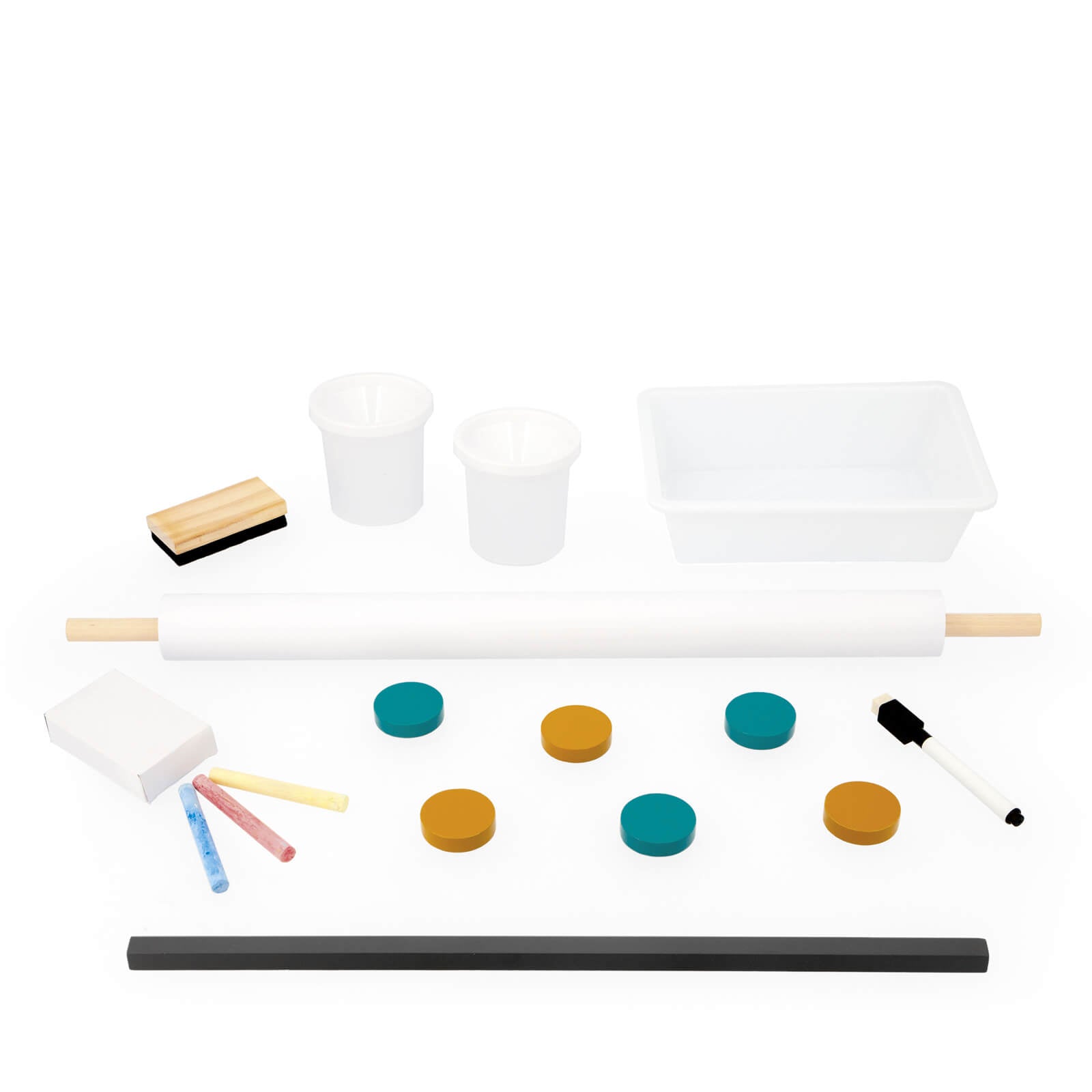 Scalable Magnetic Black Board Plus 14 Accessories