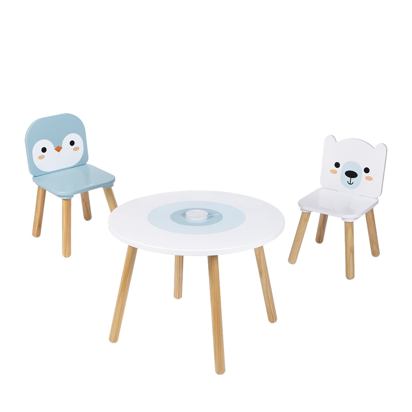 Table and 2 Chairs - Polar