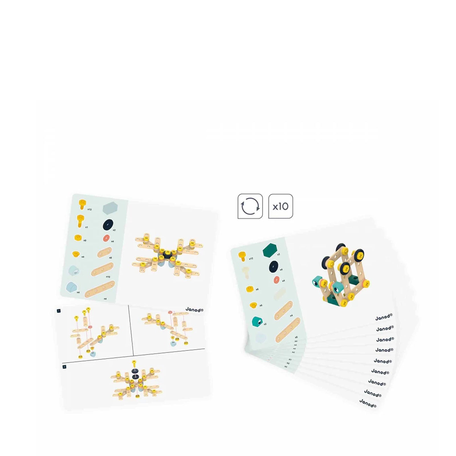 Brico'kids - Barrel of 100 Pieces