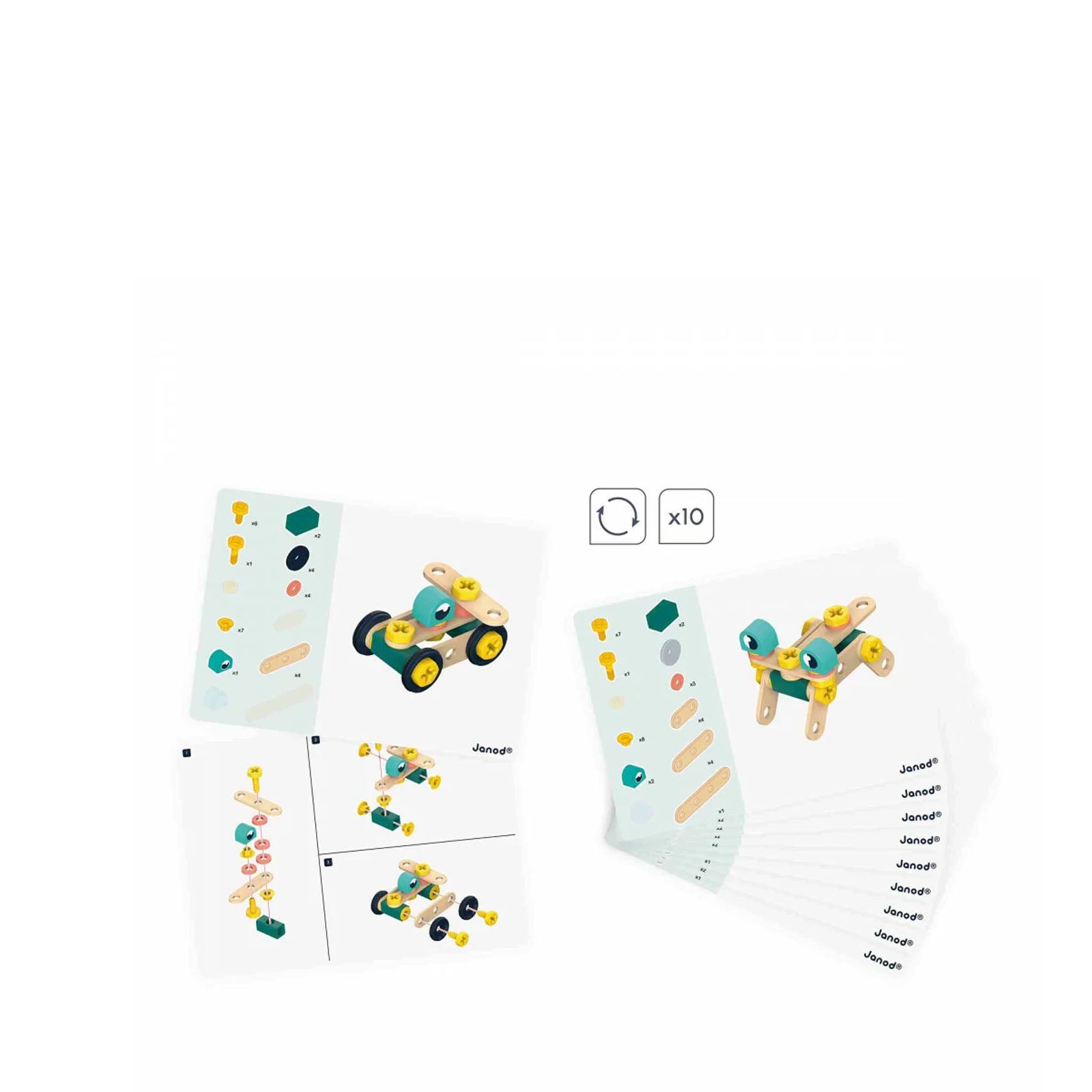 Brico'kids - Barrel of 50 Pieces