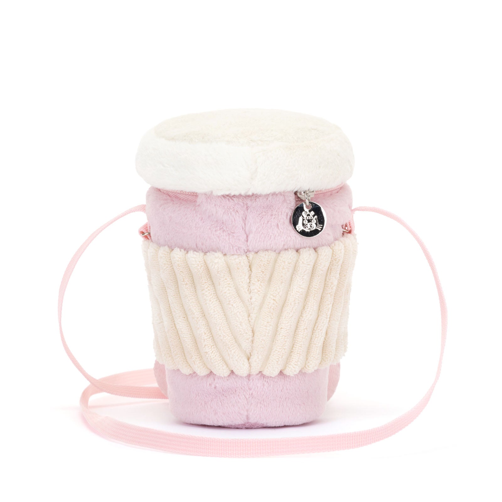 Amuseable Coffee To Go Pink Bag