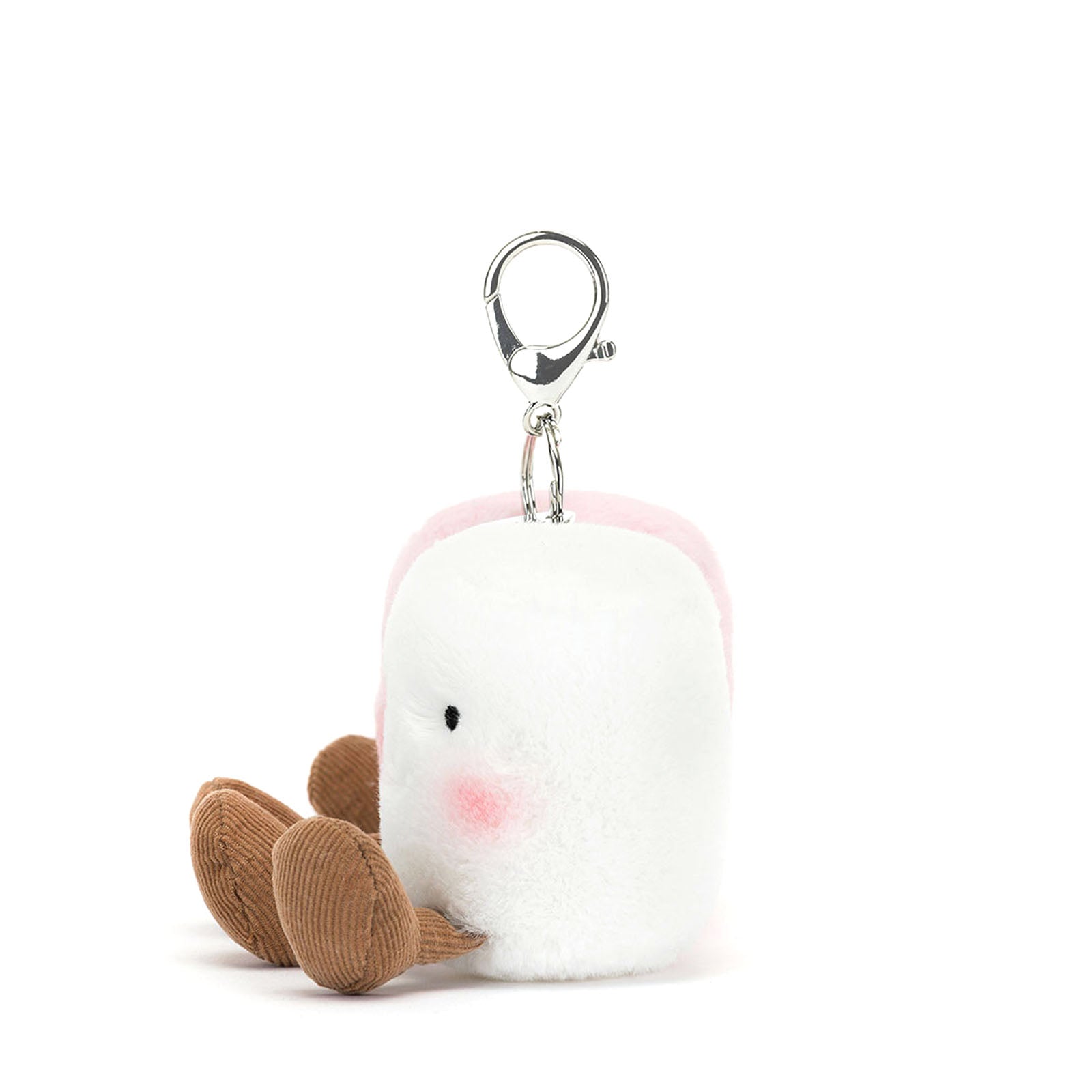 Amuseable Pair of Marshmallows Bag Charm