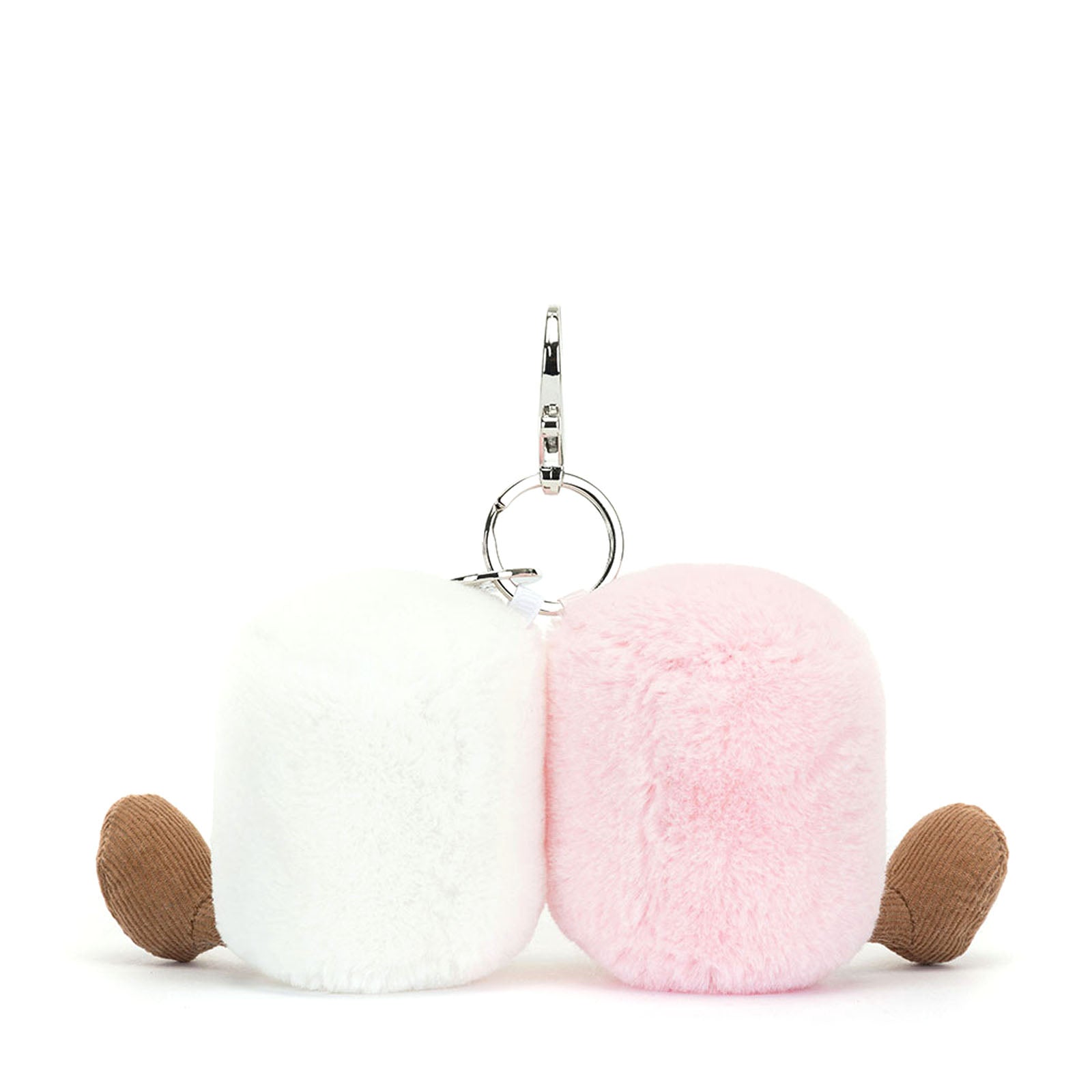 Amuseable Pair of Marshmallows Bag Charm