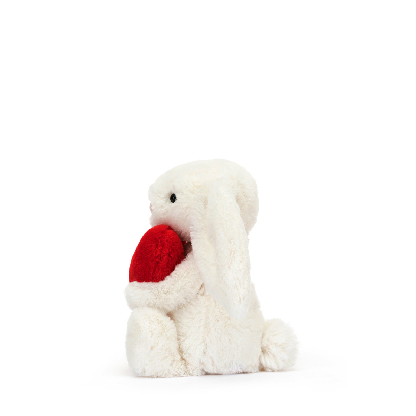 Little Bashful Bunny Red Love Heart