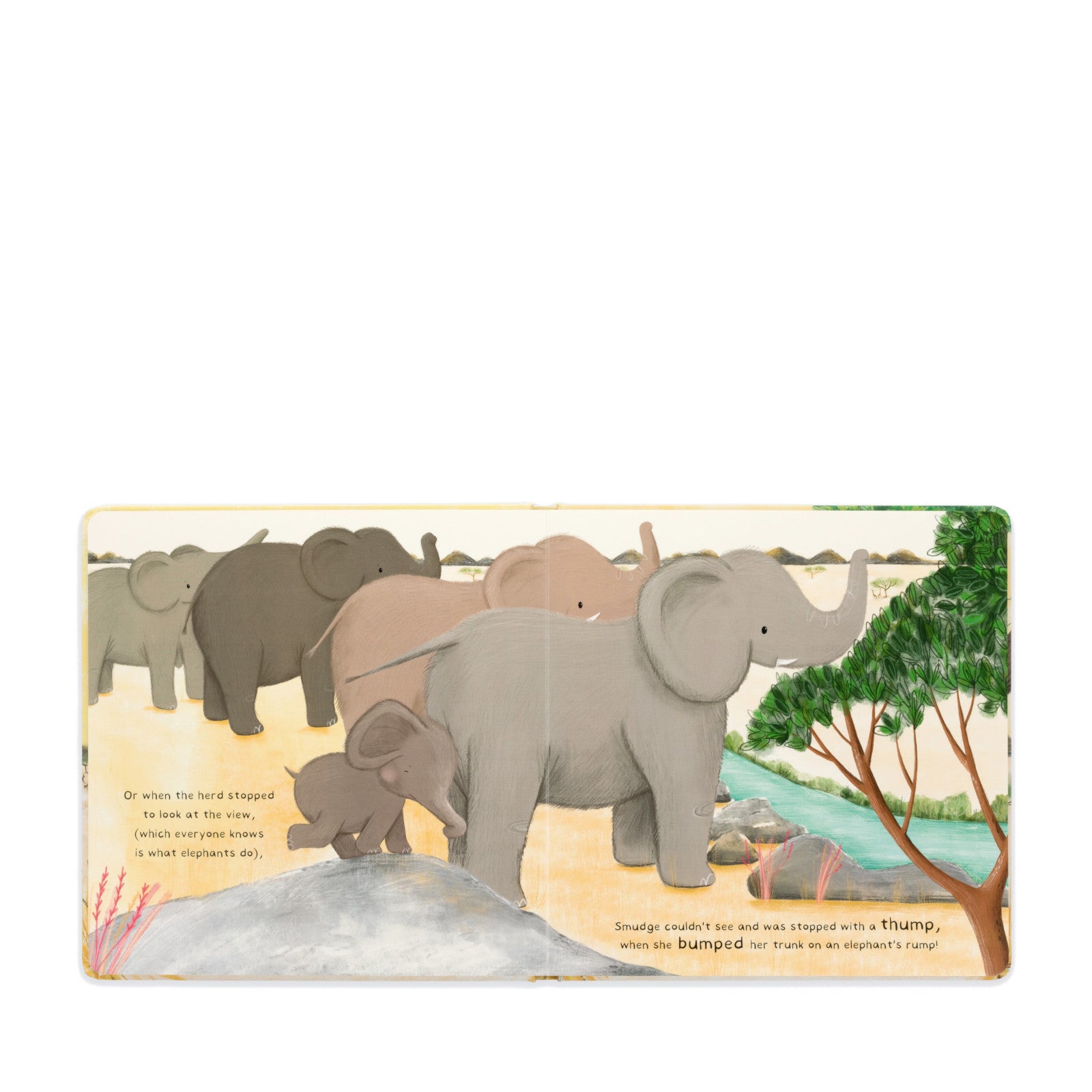 Smudge The Littlest Elephant - Book