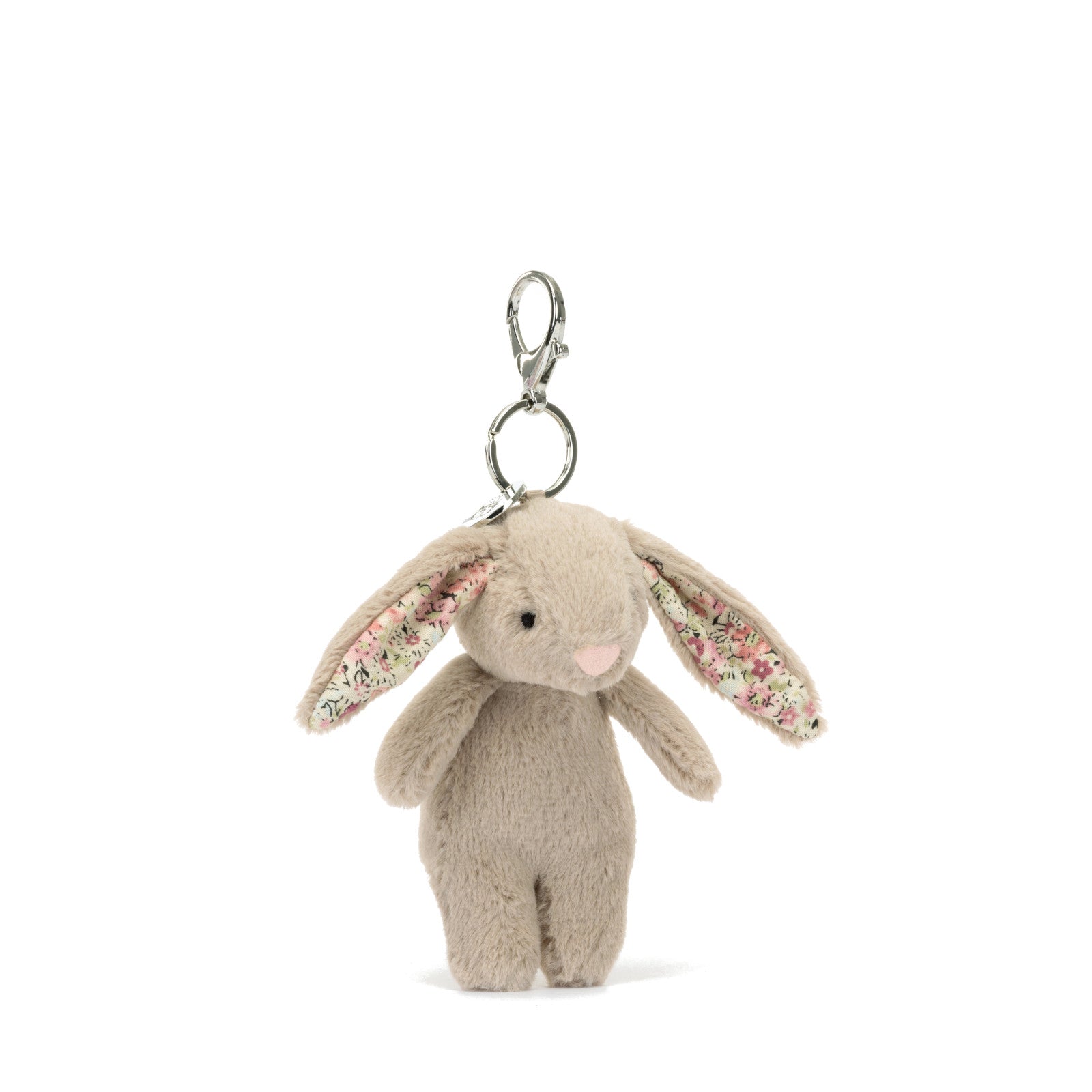 Blossom Bunny Bag Charm Beige