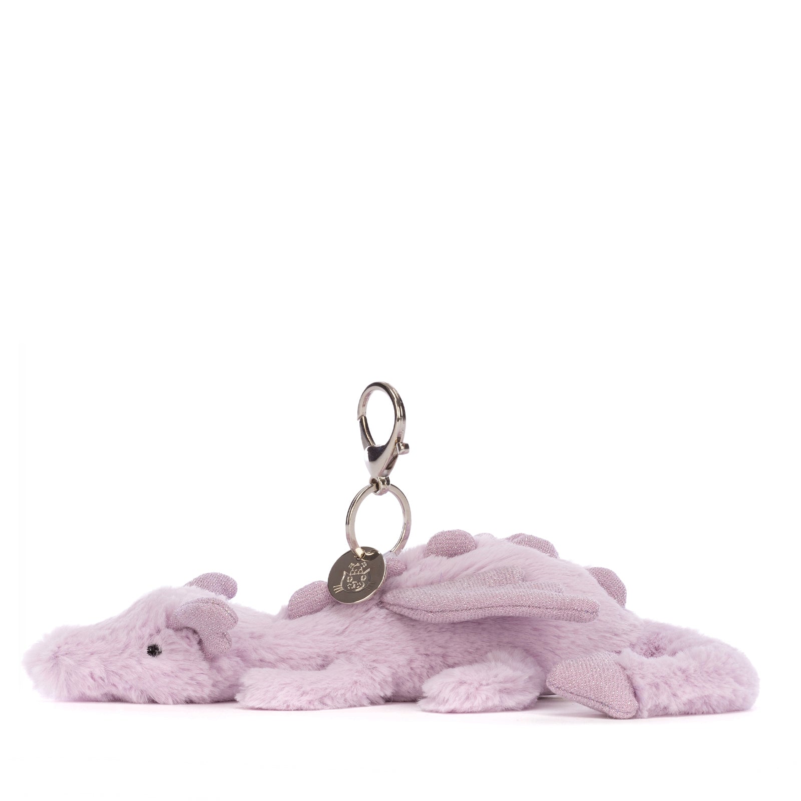 Lavender Dragon Bag Charm