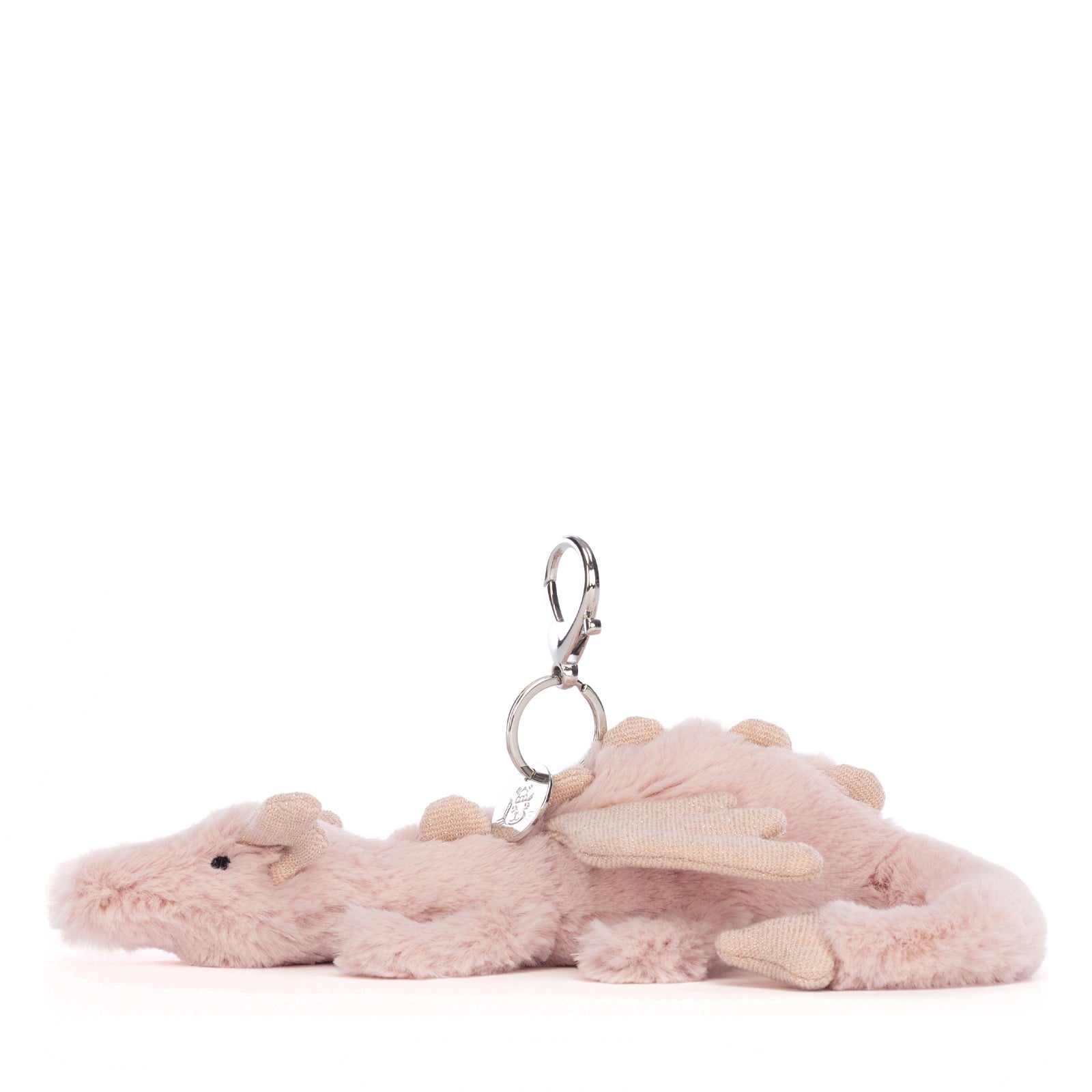 Rose Dragon Bag Charm