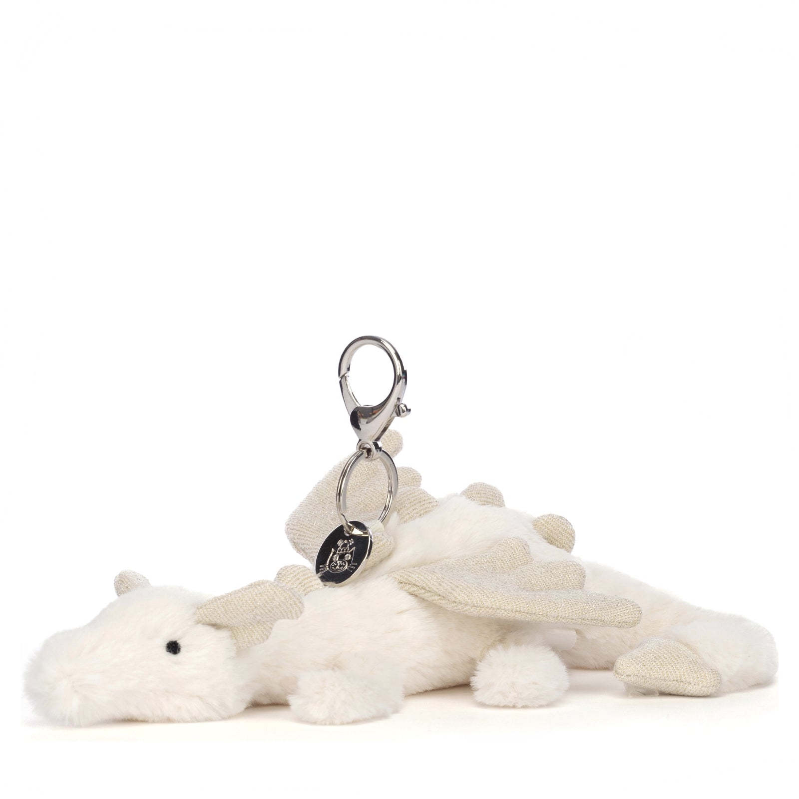 Snow Dragon Bag Charm