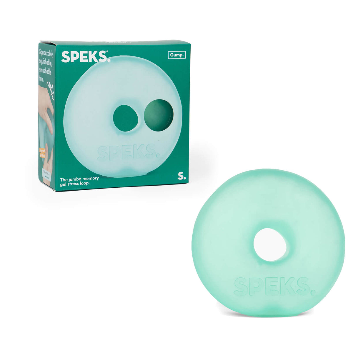 Gump Jumbo Stress Loop - Sea Glass