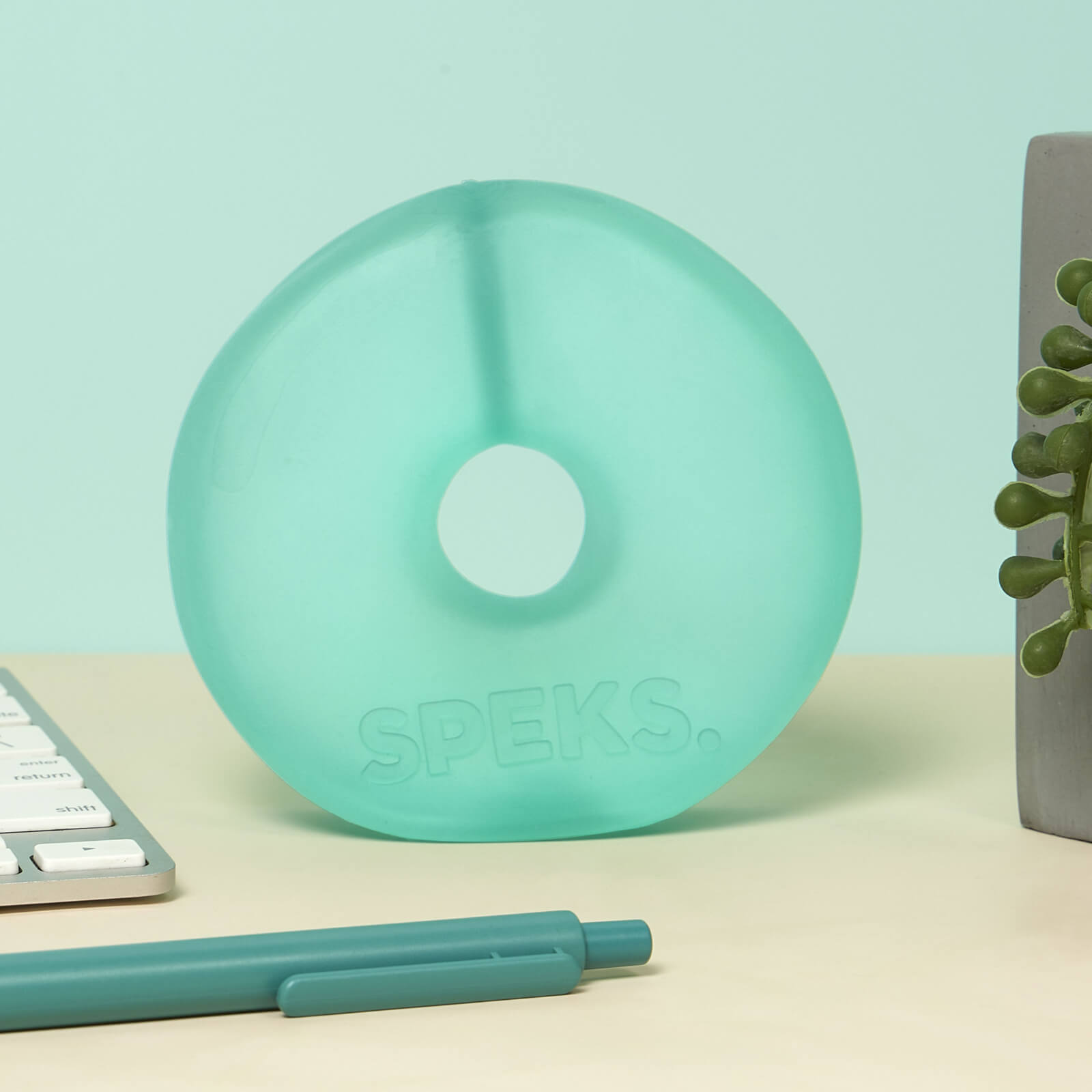 Gump Jumbo Stress Loop - Sea Glass