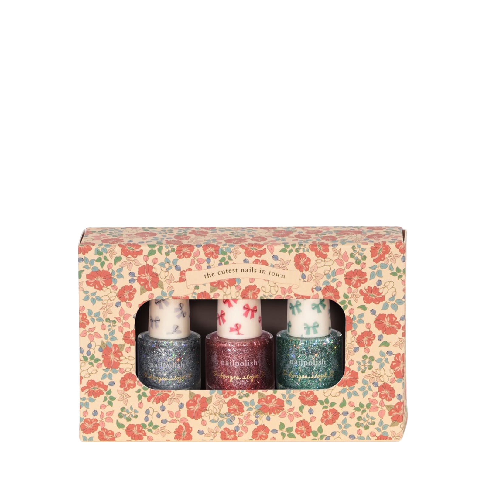 Glitter Peel Off Nail Polish - 3 Pack