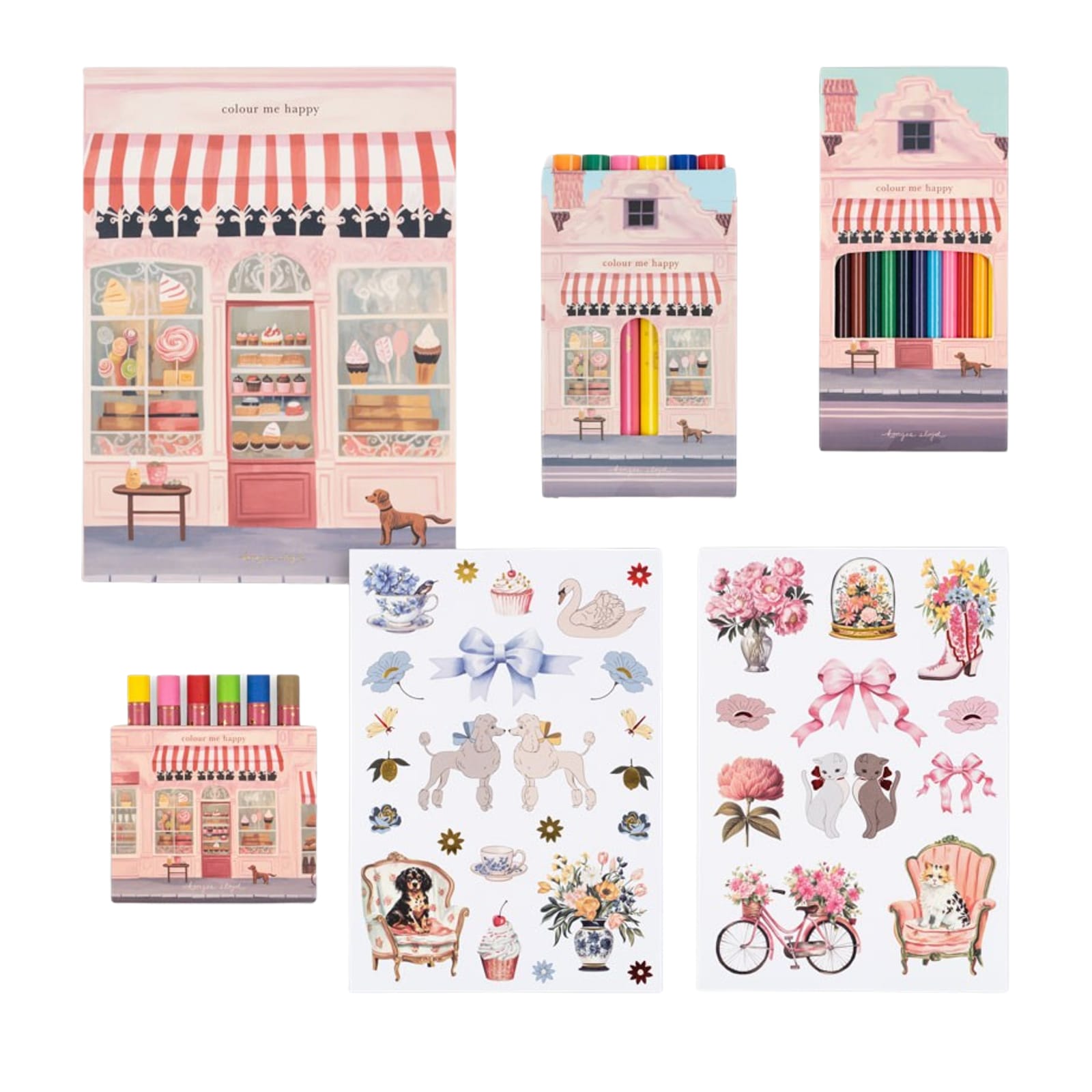 Little Artist Suitcase Set - Pink