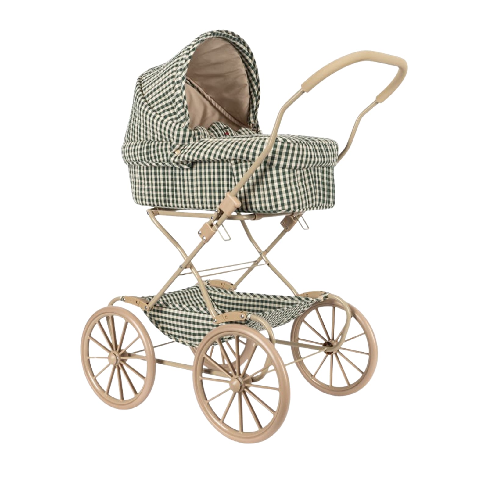 Doll Pram - Smoke Pine Check