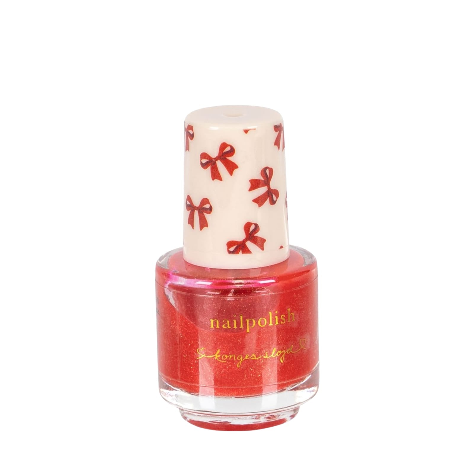 Glitter Peel Off Nail Polish - Red