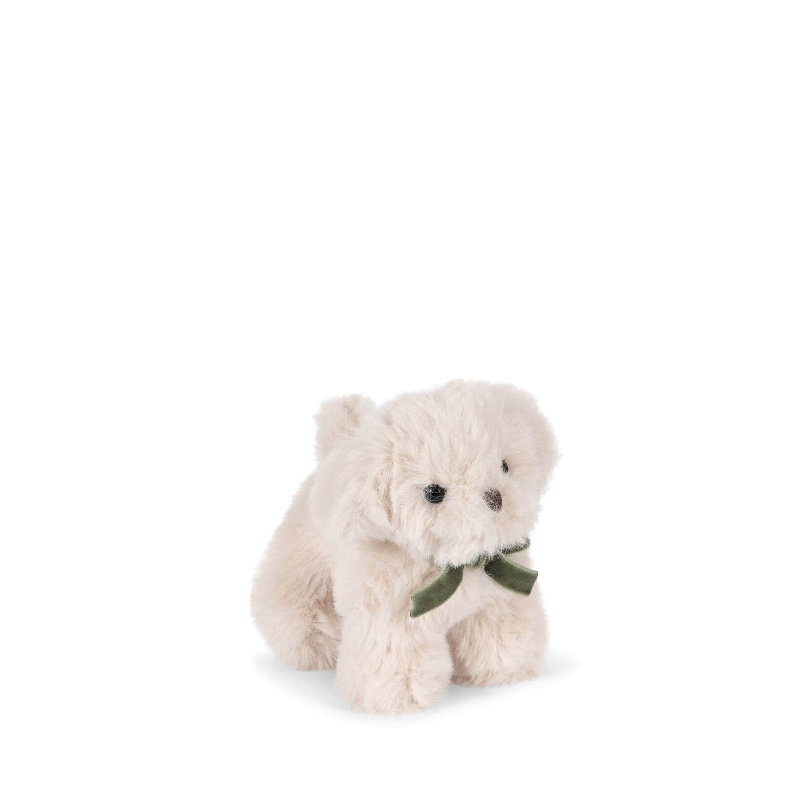 Bag Charm - Off White Puppy