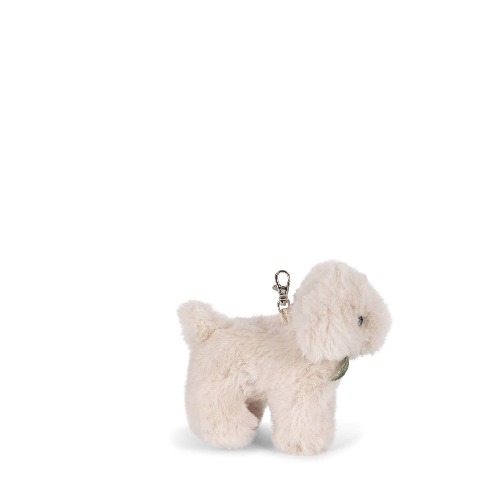 Bag Charm - Off White Puppy