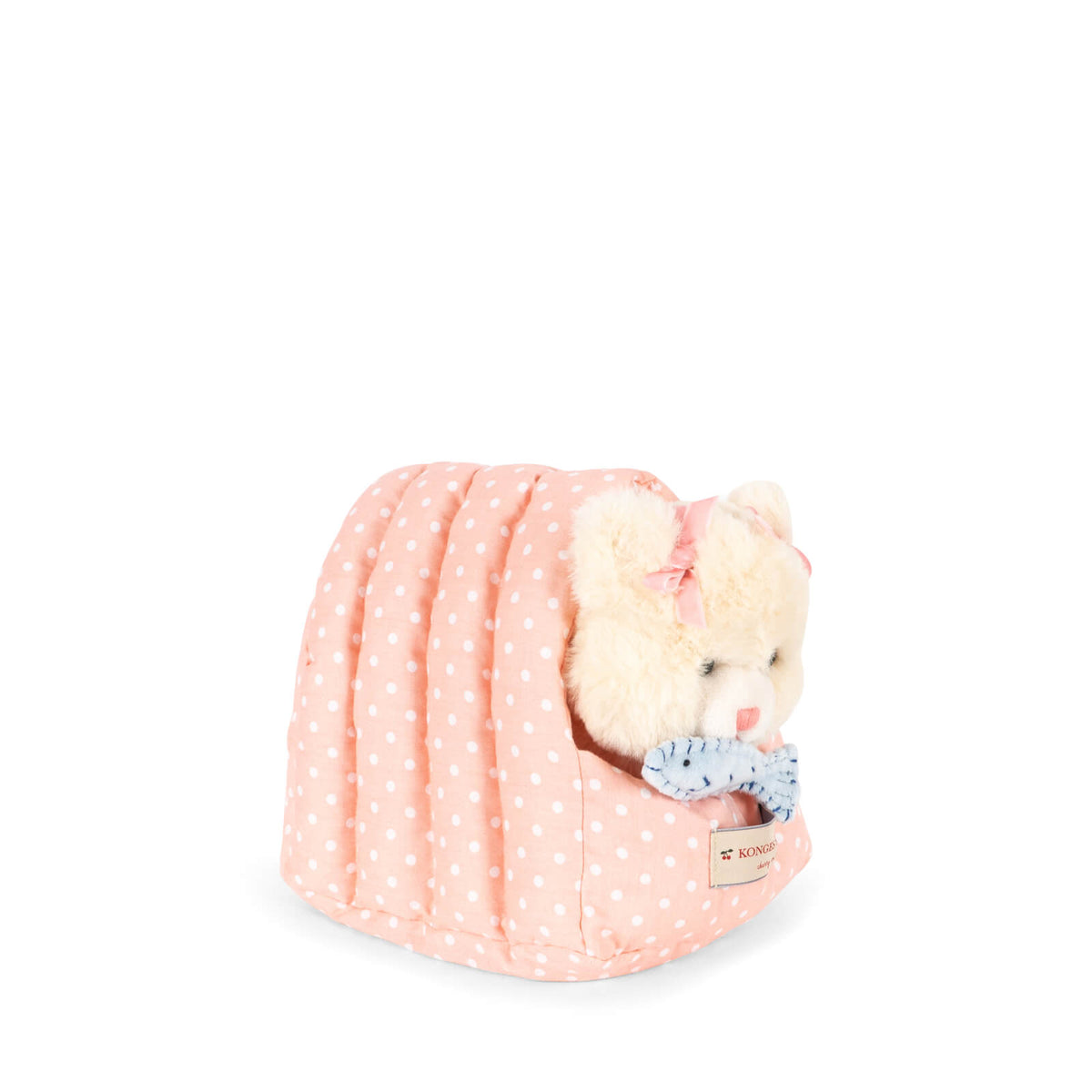 Soft Cat In Carrier - Beige Calore